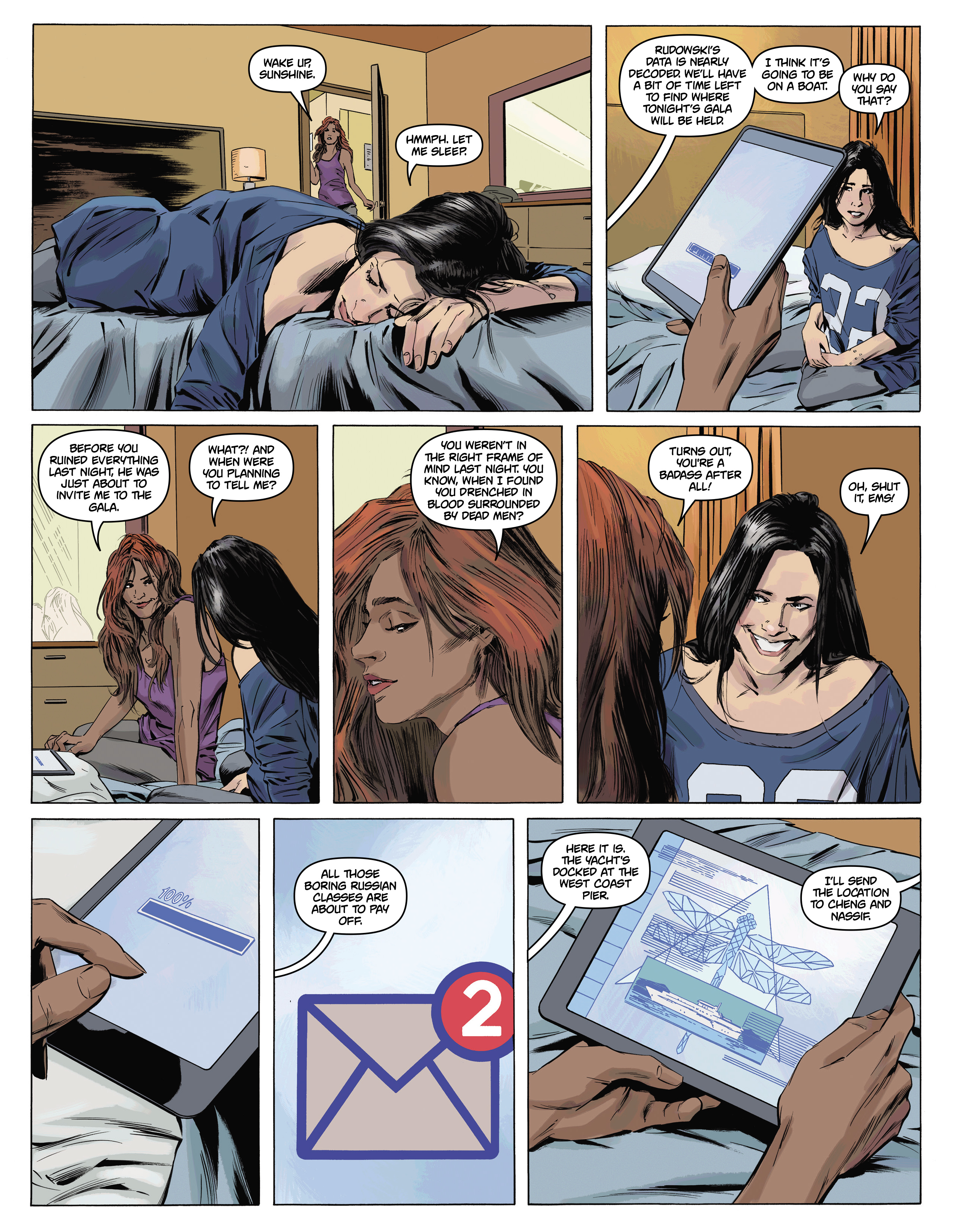 Read online Amber Blake: Operation Dragonfly comic -  Issue # Full - 30