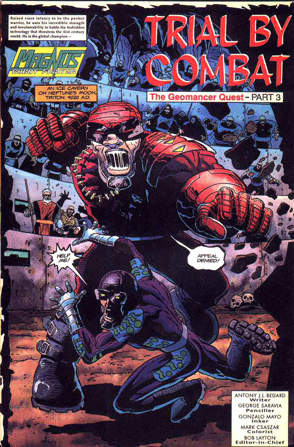 Read online Magnus Robot Fighter (1991) comic -  Issue #45 - 2