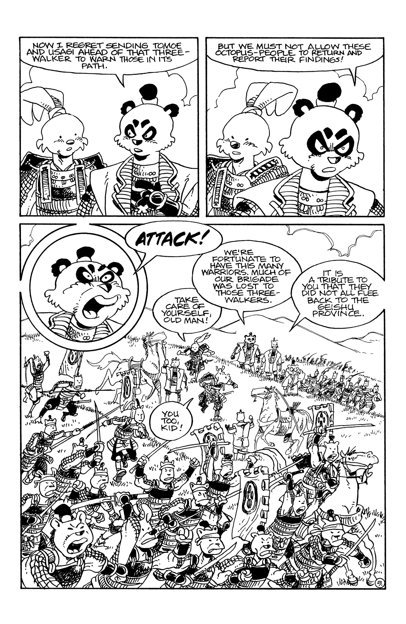 Read online Usagi Yojimbo: Senso comic -  Issue #3 - 7