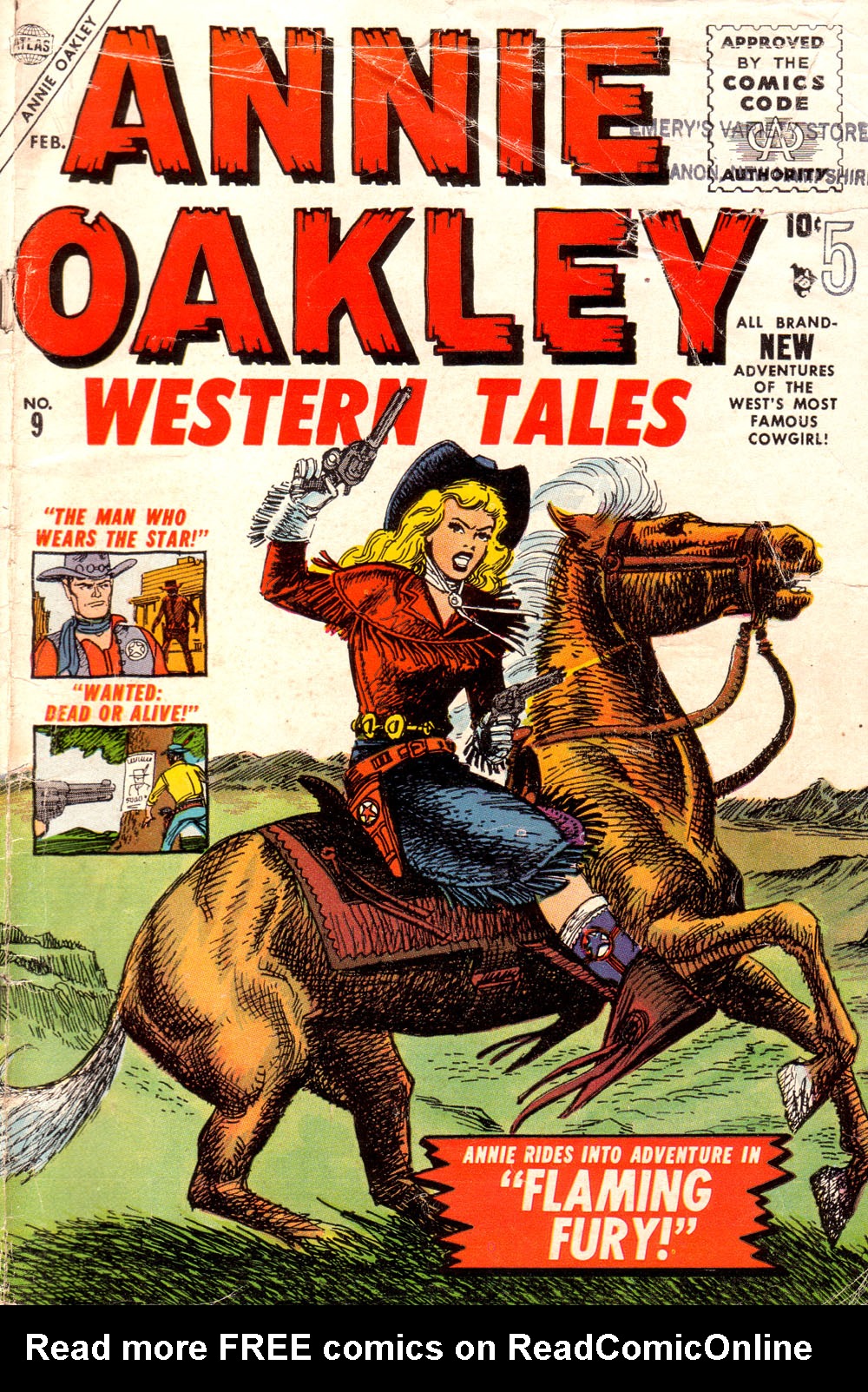 Read online Annie Oakley comic -  Issue #9 - 2