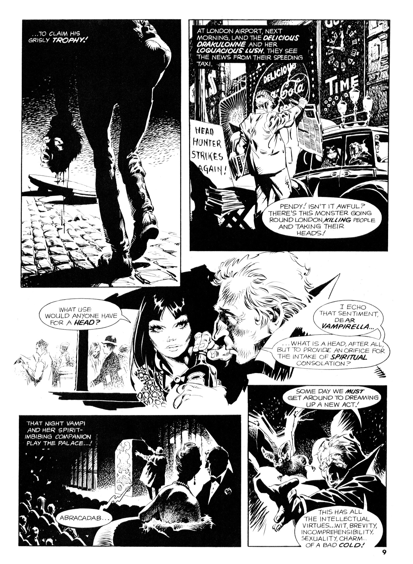 Read online Vampirella (1969) comic -  Issue #39 - 9