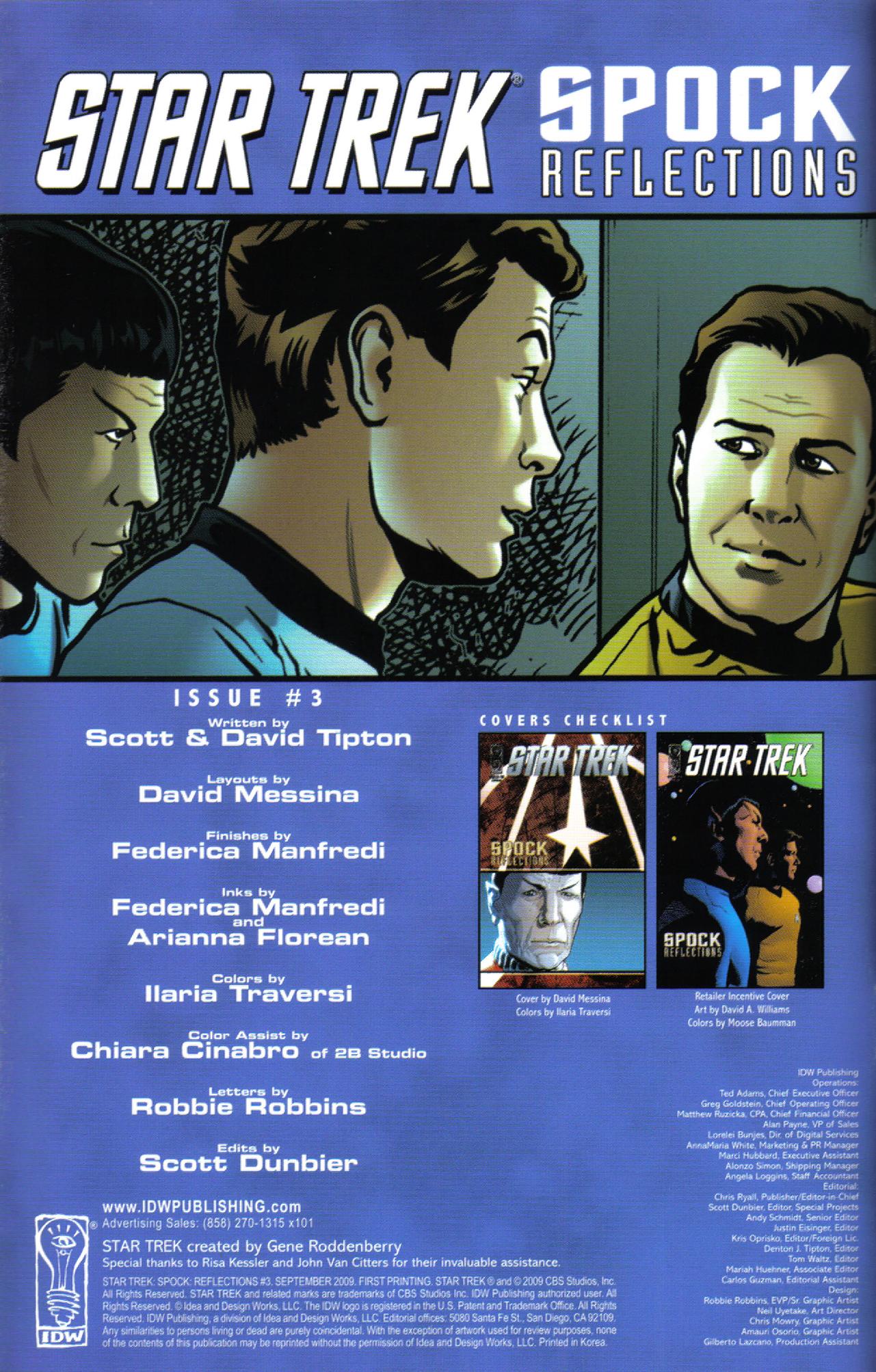 Read online Star Trek: Spock: Reflections comic -  Issue #3 - 2