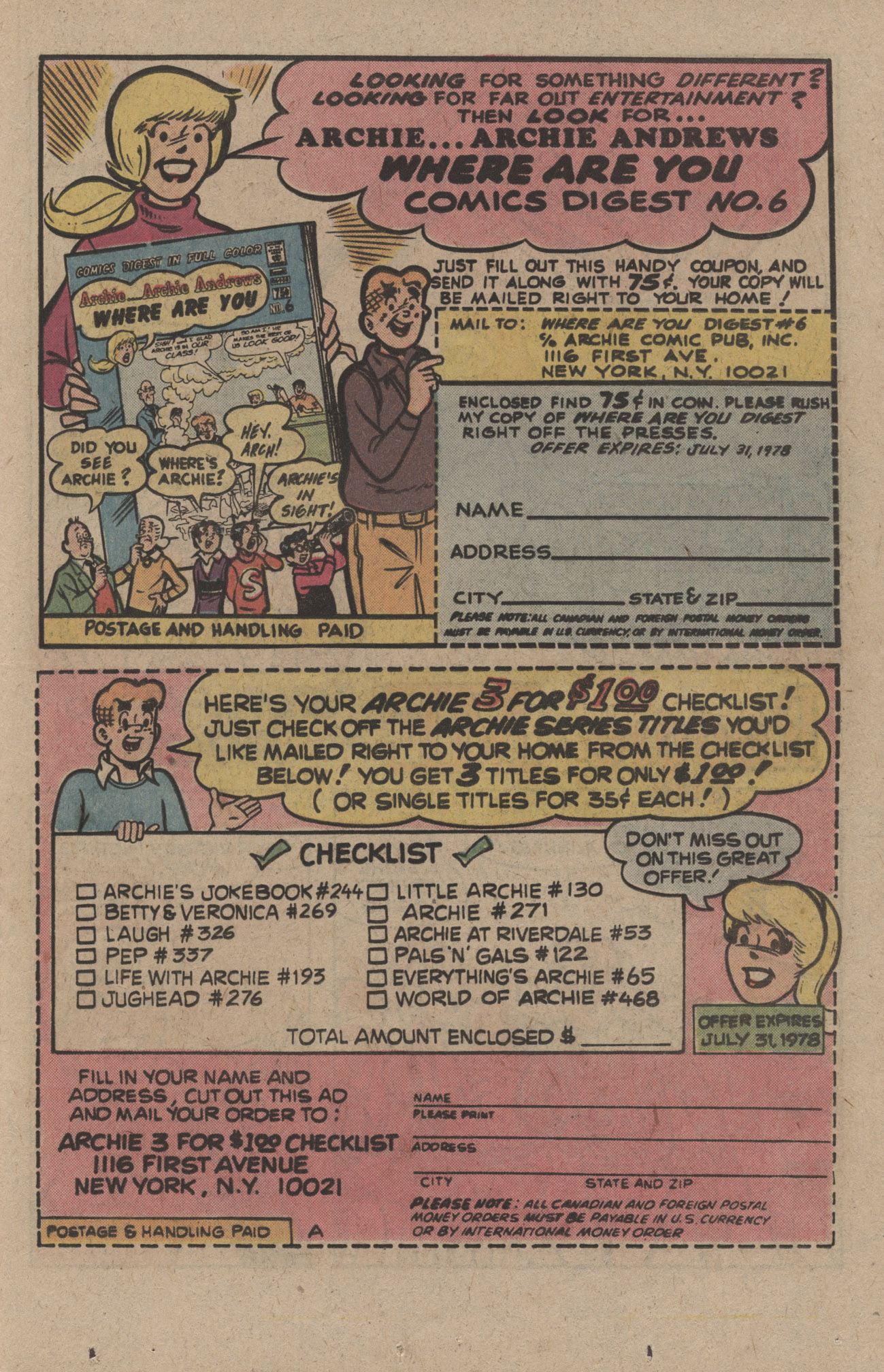 Read online Reggie and Me (1966) comic -  Issue #104 - 19