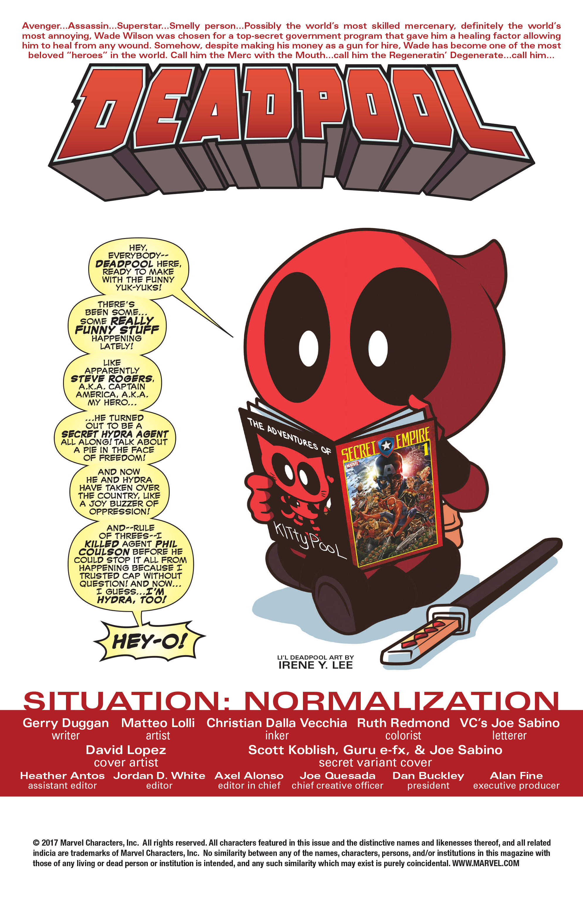 Read online Deadpool (2016) comic -  Issue #32 - 2