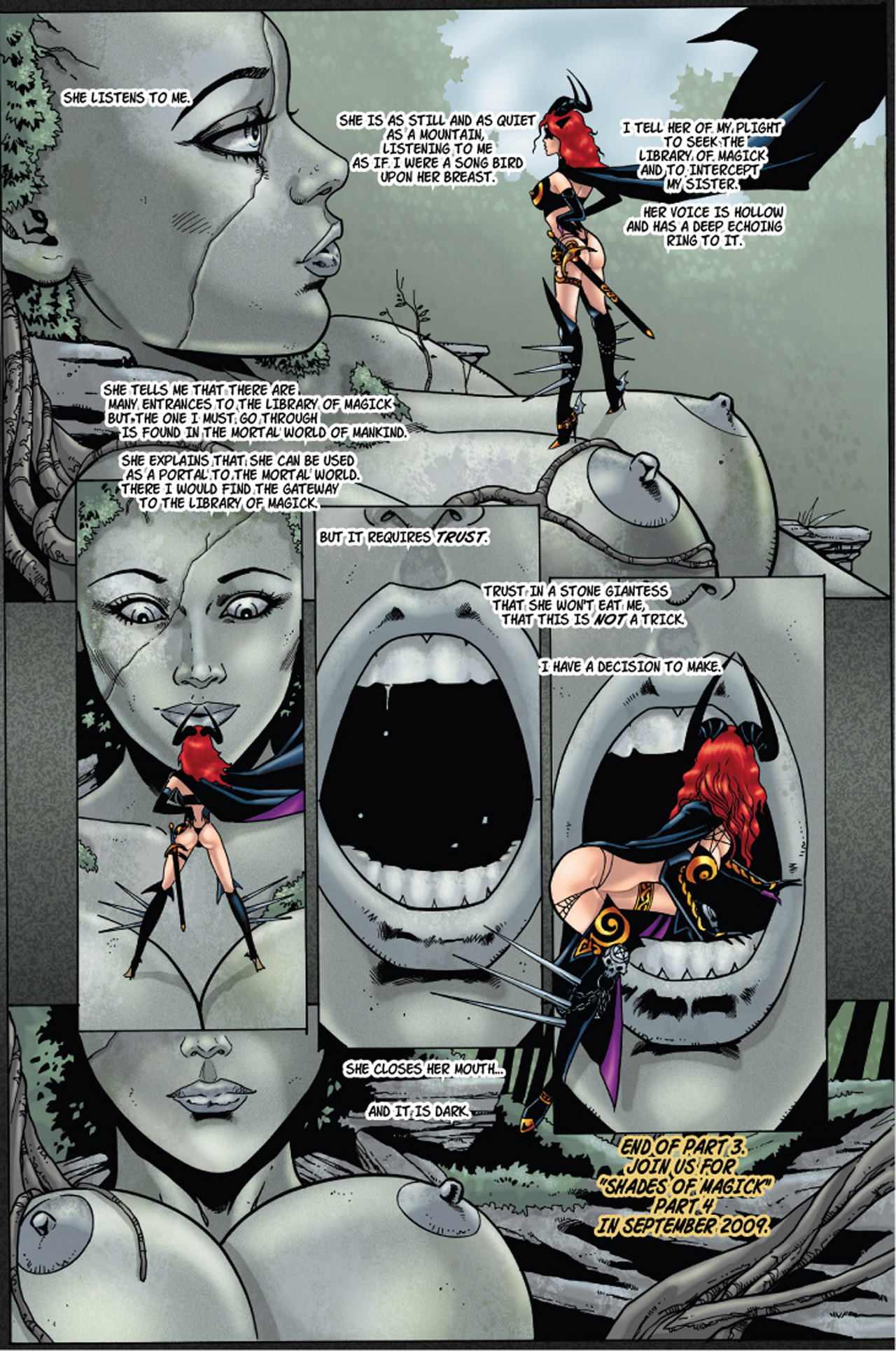 Read online Tarot: Witch of the Black Rose comic -  Issue #57 - 25