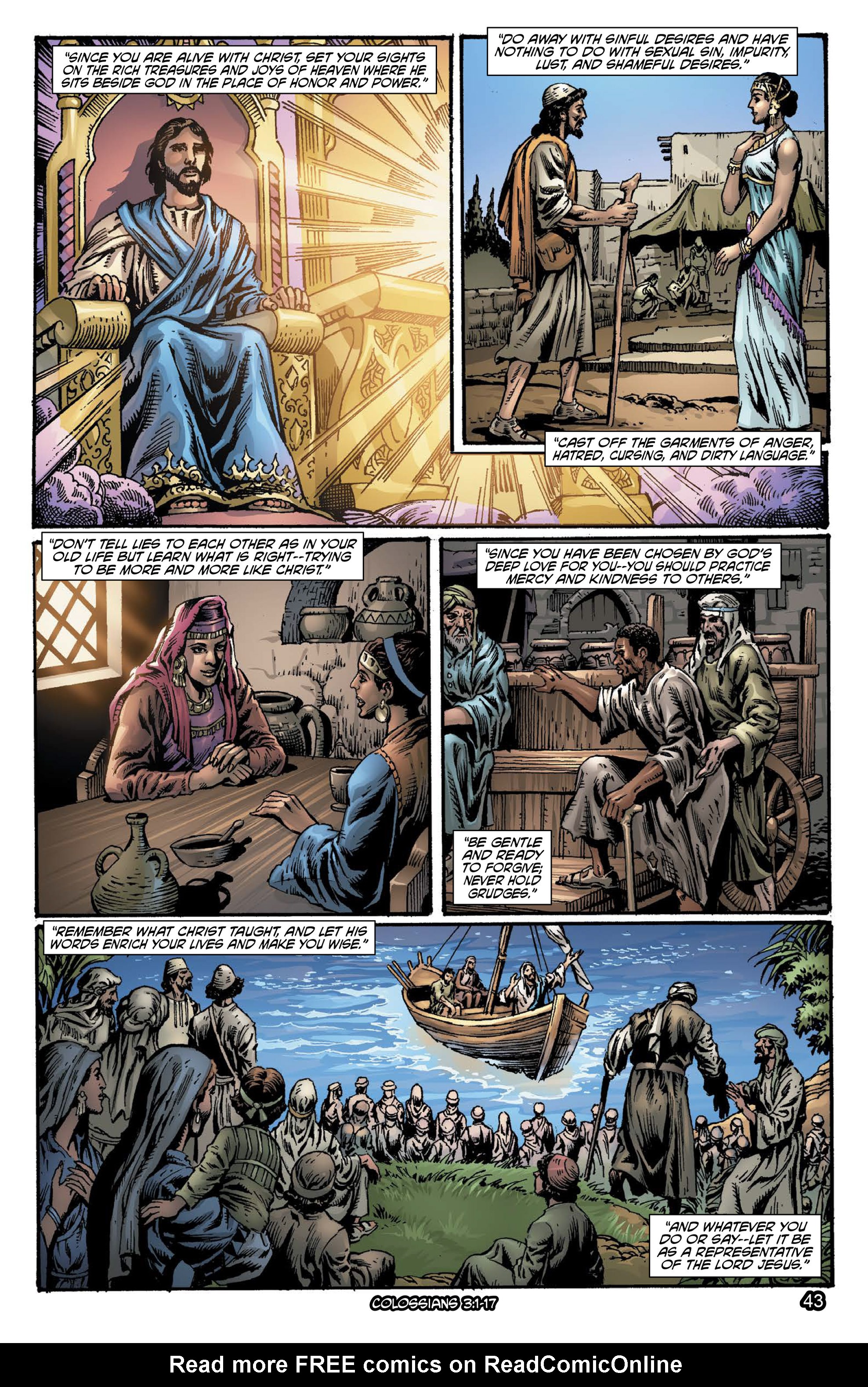 Read online The Kingstone Bible comic -  Issue #11 - 46
