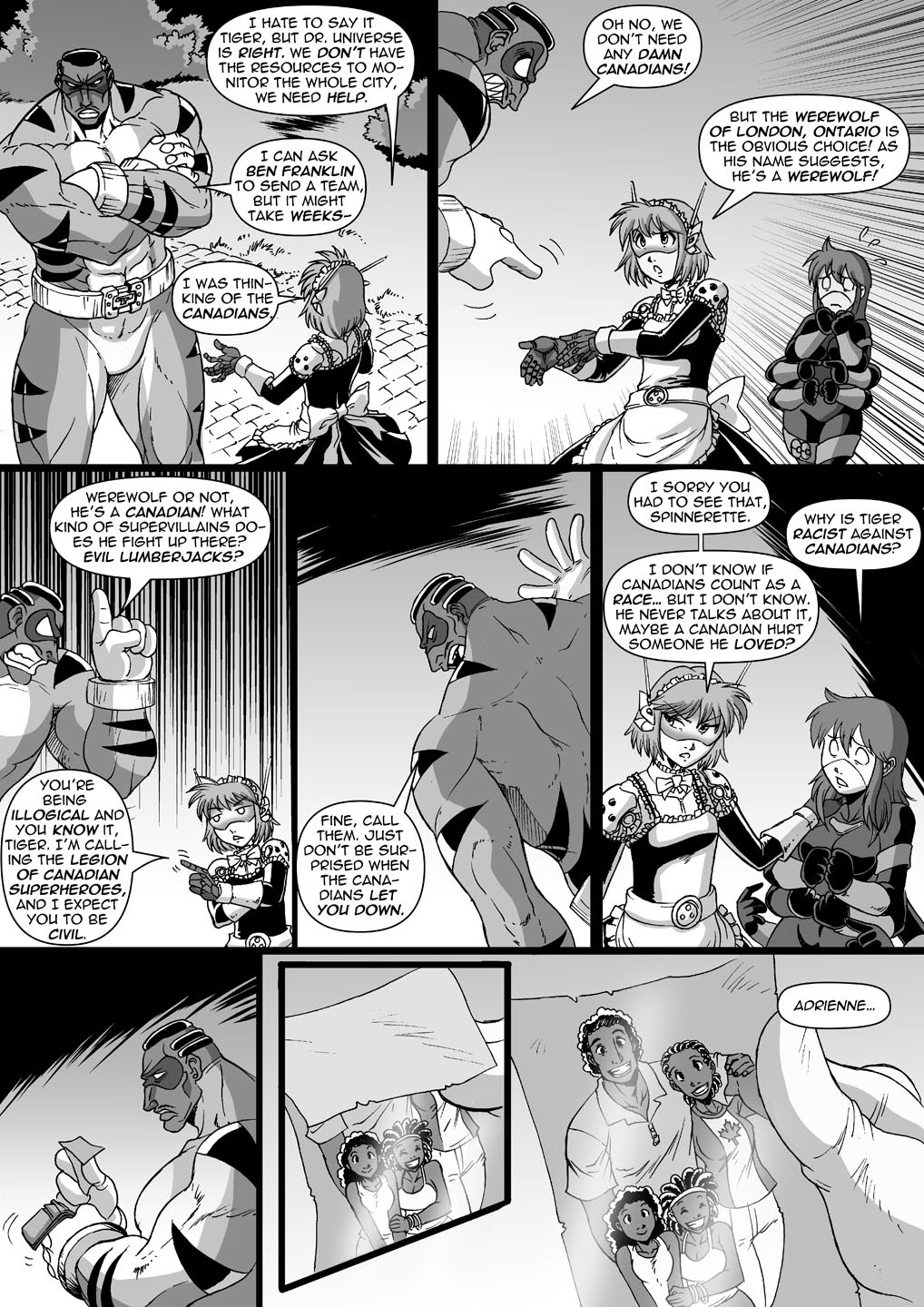 Read online Spinnerette comic -  Issue #4 - 14