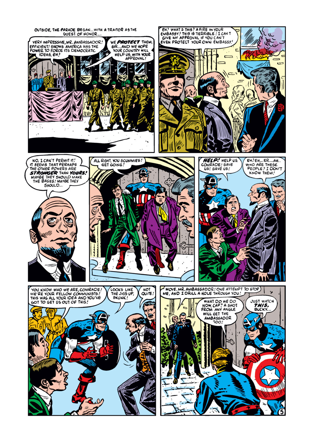 Read online Captain America Comics comic -  Issue #76 - 12
