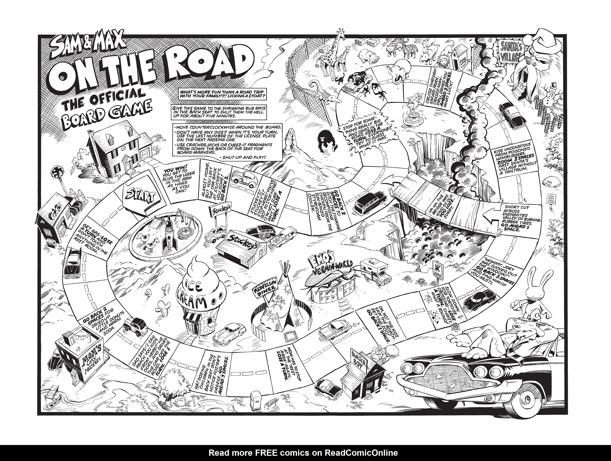 Read online Sam & Max Surfin' The Highway comic -  Issue # TPB - 65