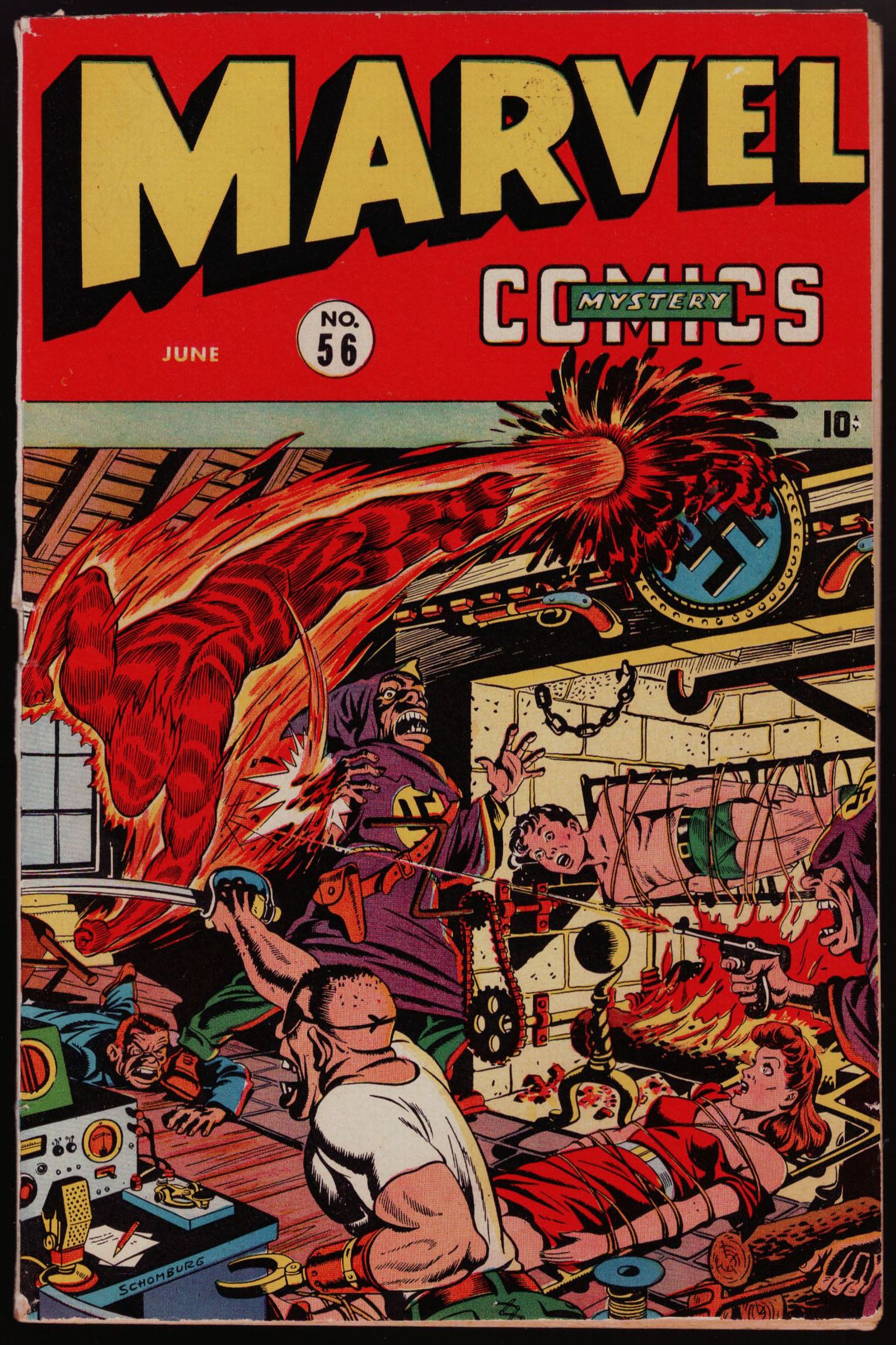 Read online Marvel Mystery Comics comic -  Issue #56 - 1