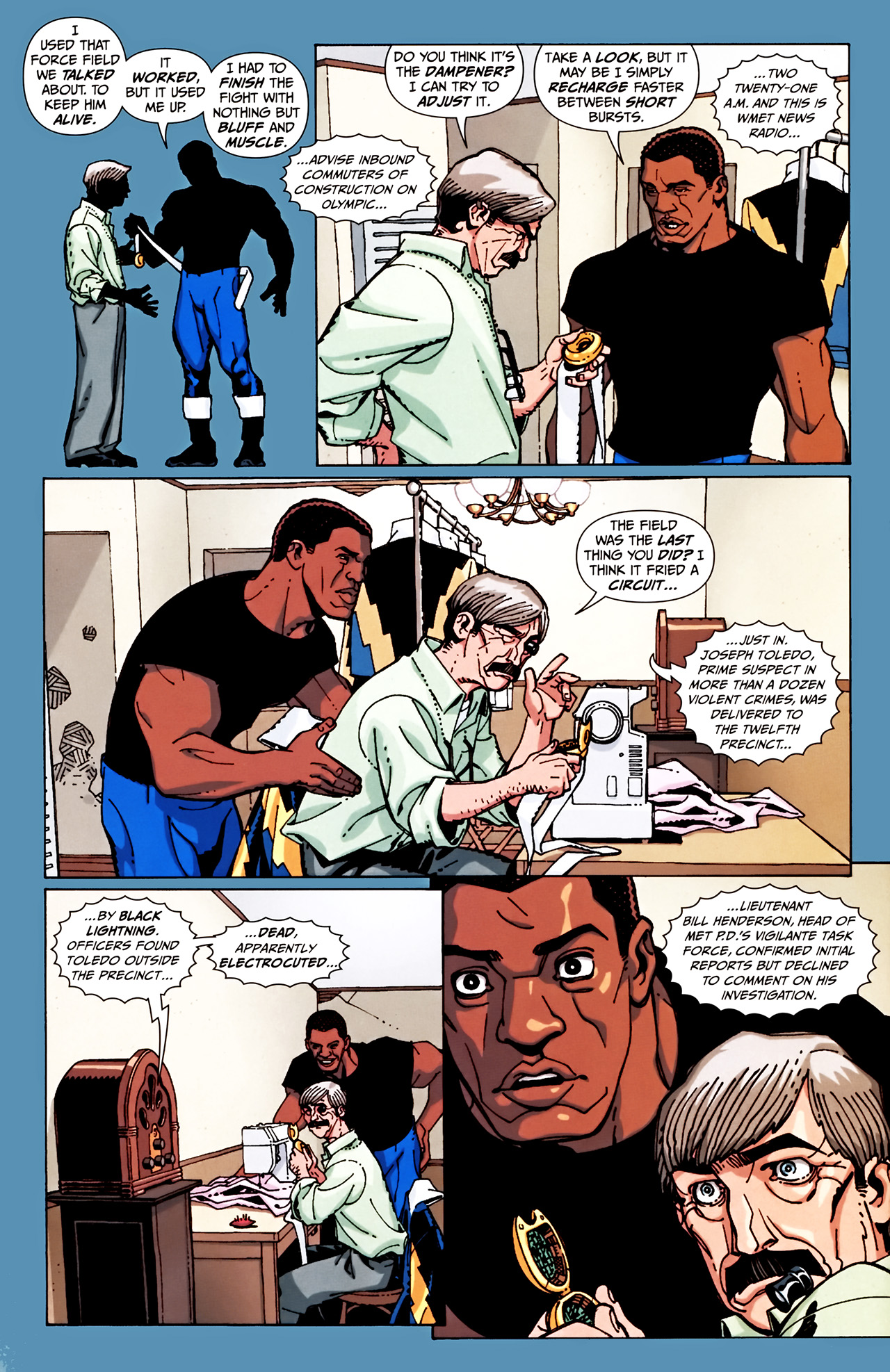 Read online Black Lightning: Year One comic -  Issue #3 - 6