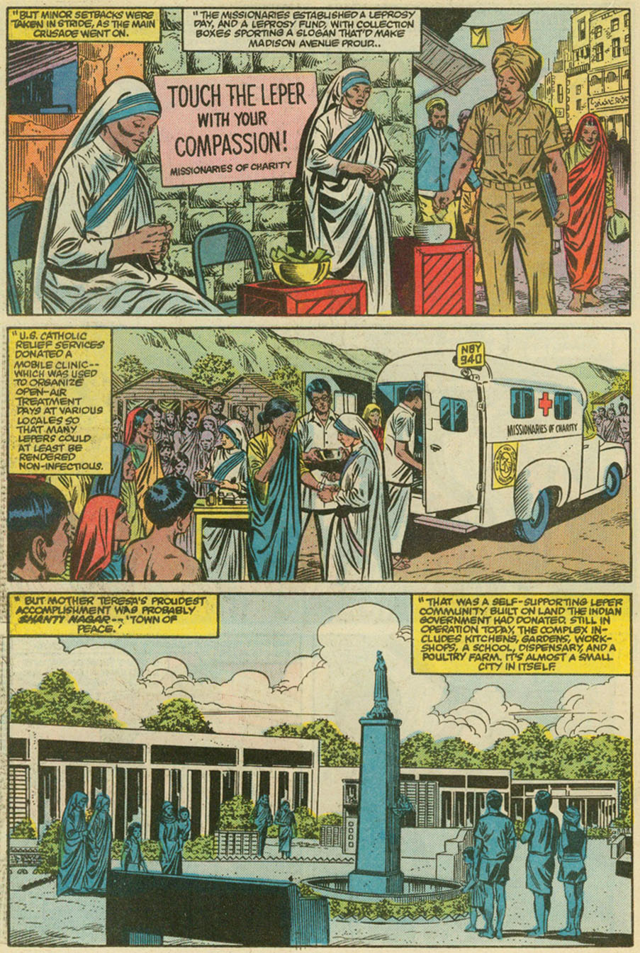 Read online Mother Teresa of Calcutta comic -  Issue # Full - 38