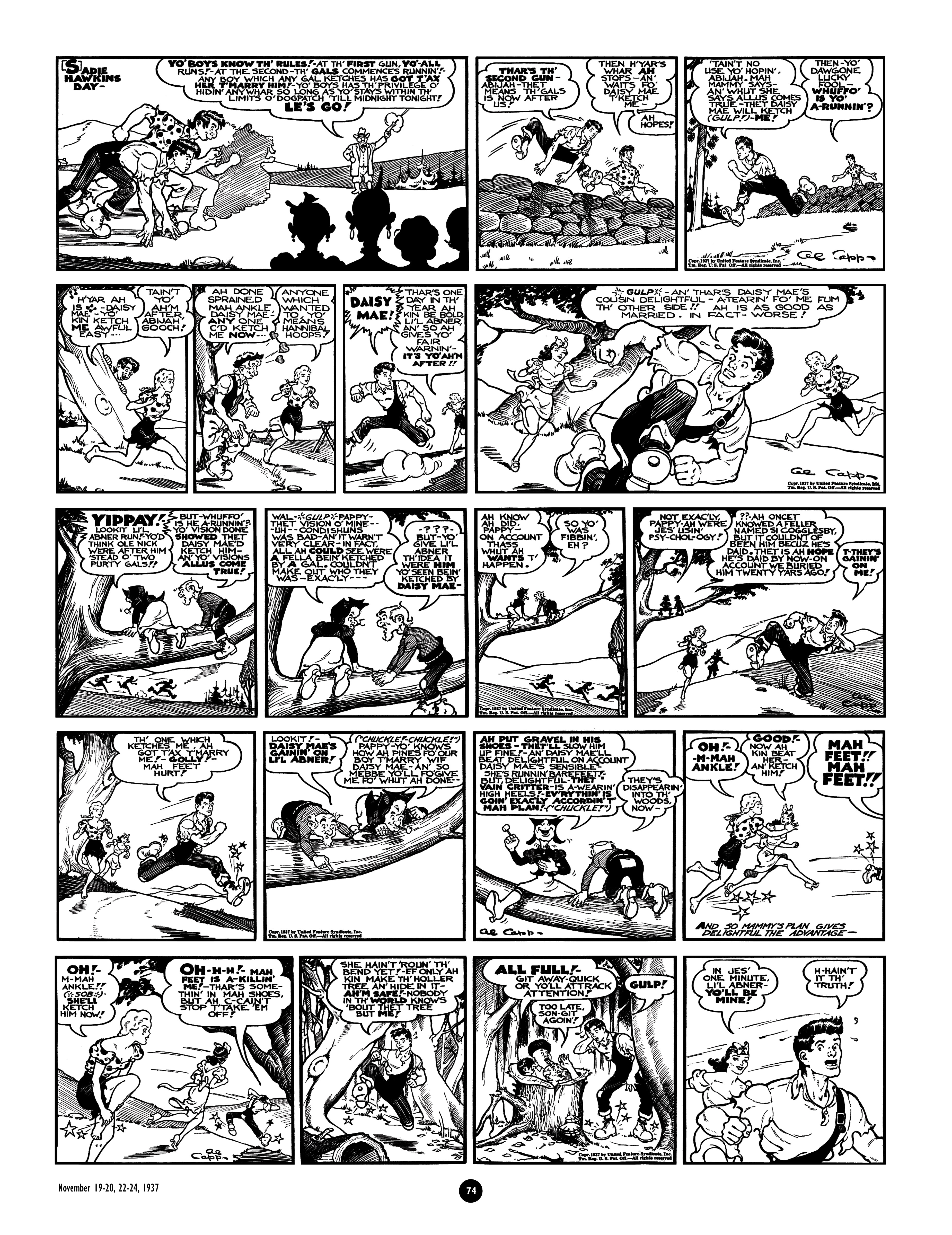 Read online Al Capp's Li'l Abner Complete Daily & Color Sunday Comics comic -  Issue # TPB 2 (Part 1) - 75