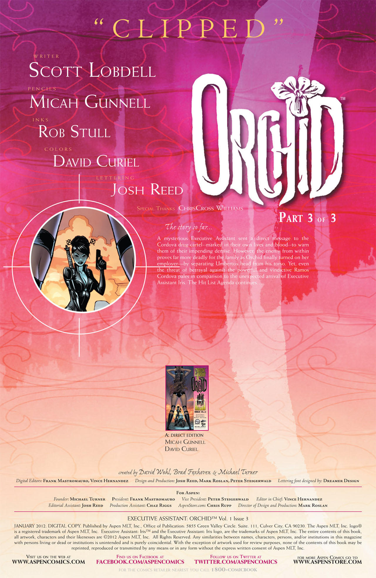 Read online Executive Assistant: Orchid comic -  Issue #3 - 2