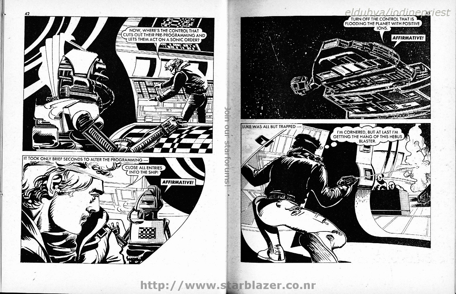 Read online Starblazer comic -  Issue #133 - 23