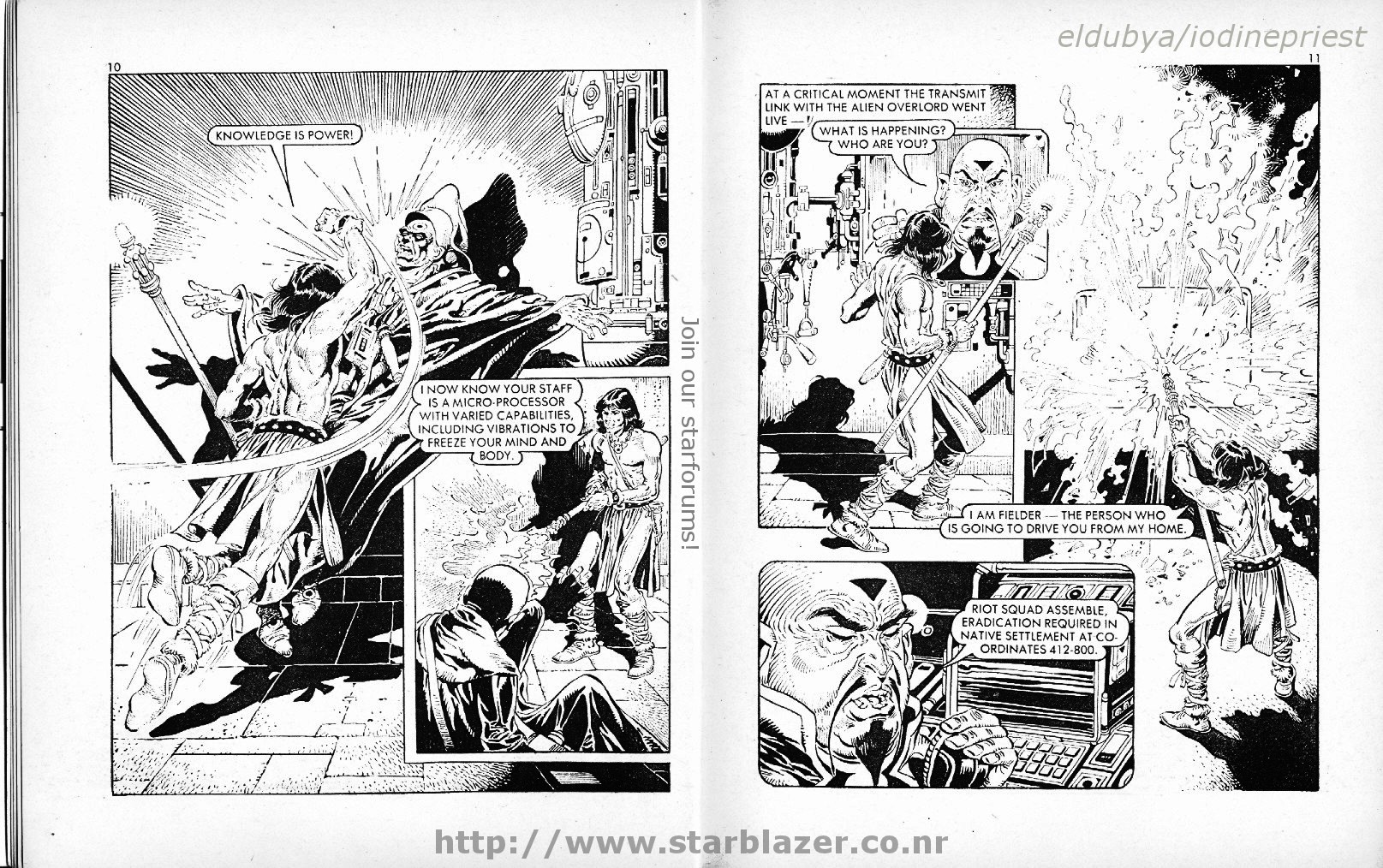 Read online Starblazer comic -  Issue #118 - 7