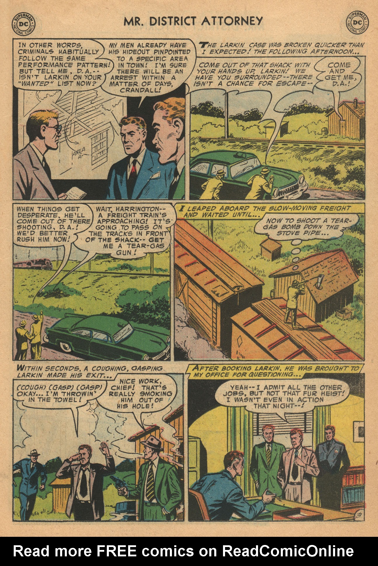 Read online Mr. District Attorney comic -  Issue #56 - 15