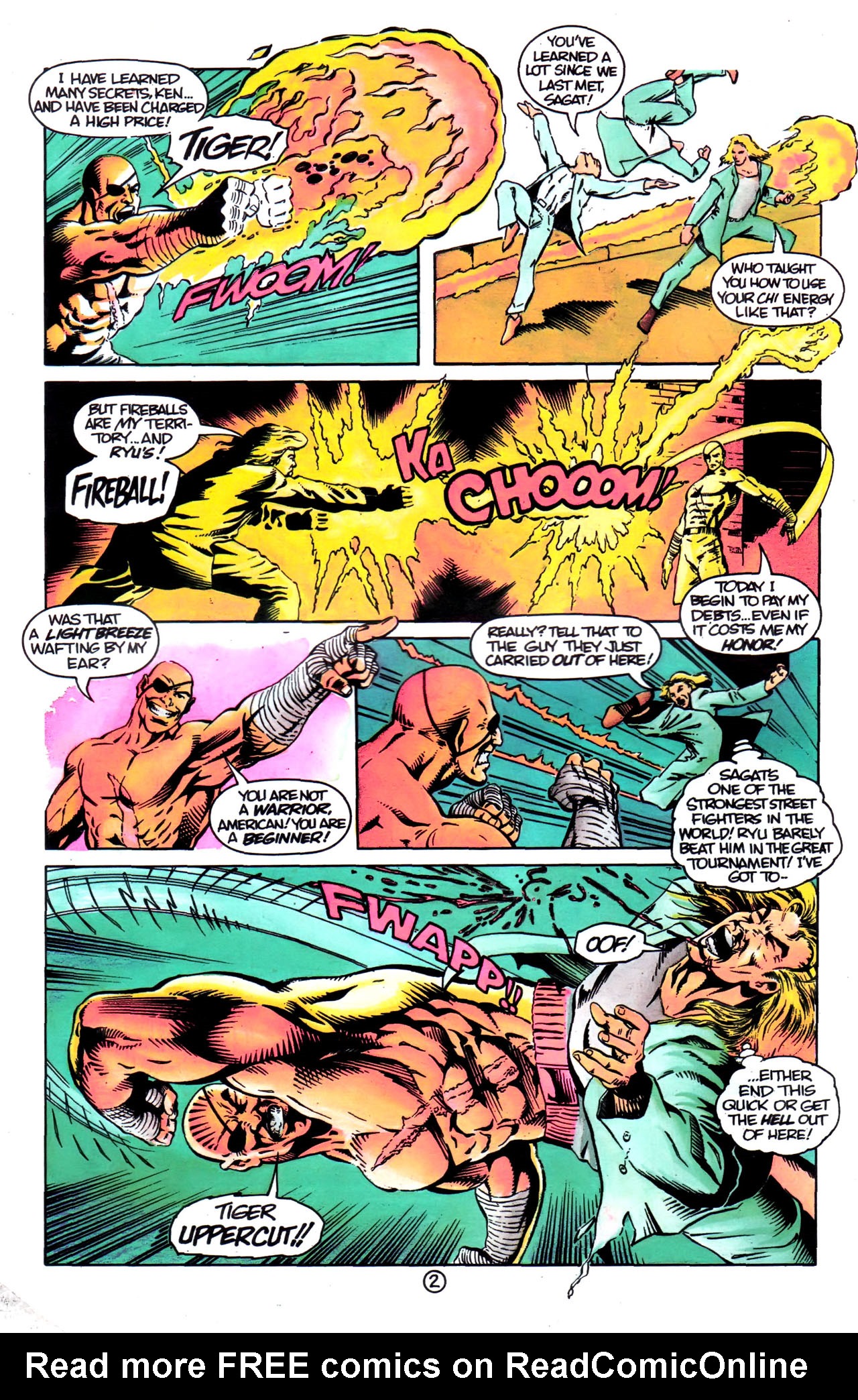 Read online The Best of Street Fighter comic -  Issue #2 - 4