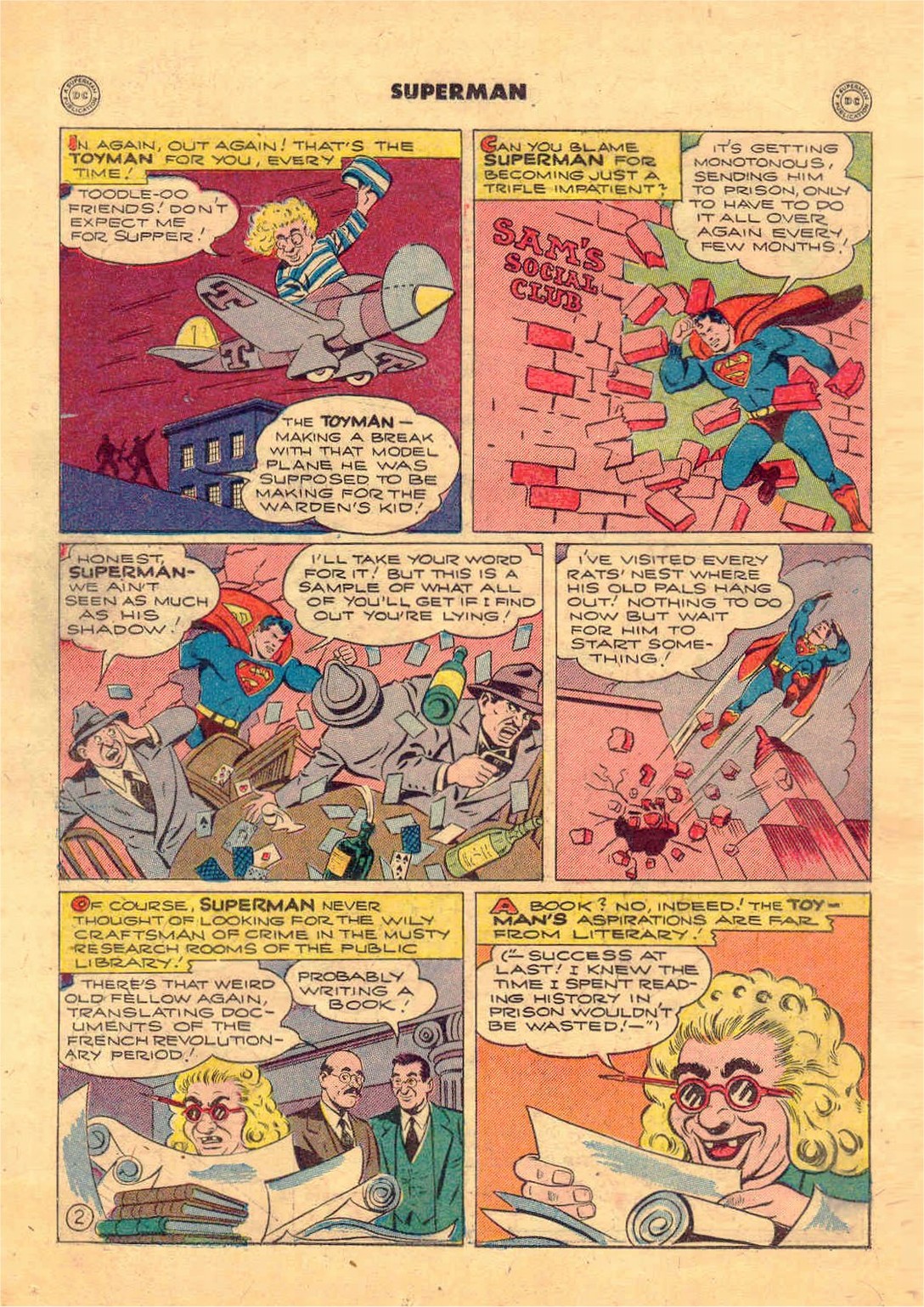 Read online Superman (1939) comic -  Issue #32 - 37