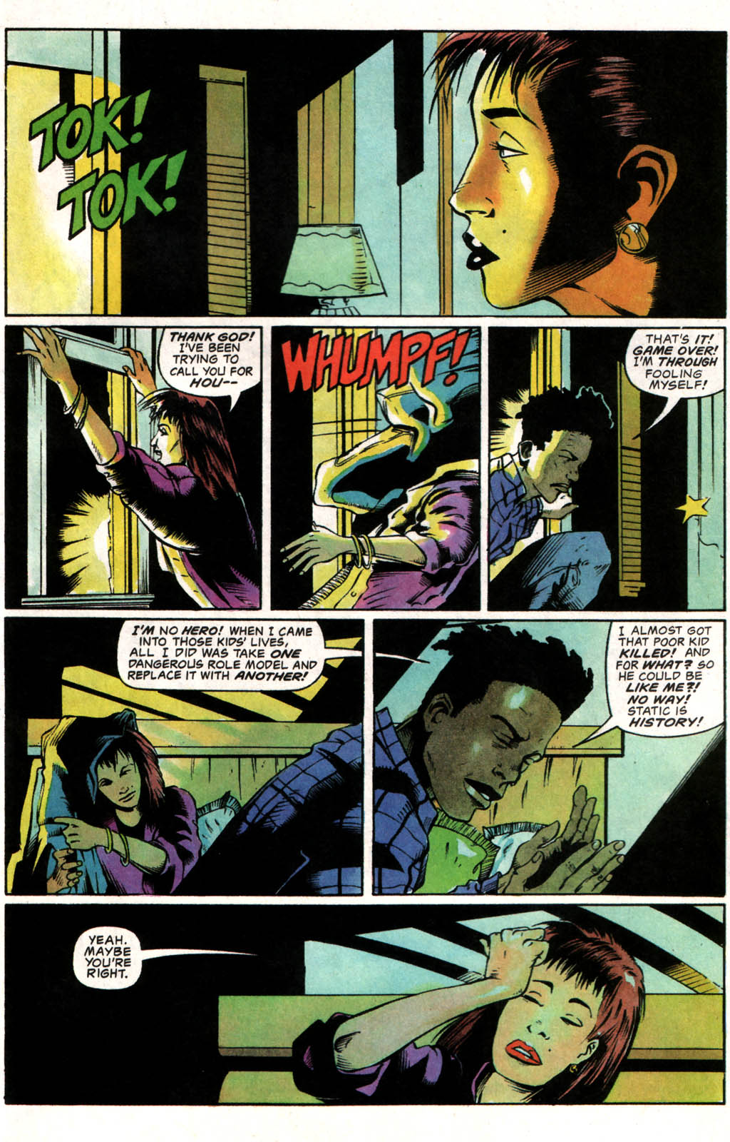 Read online Static comic -  Issue #15 - 21