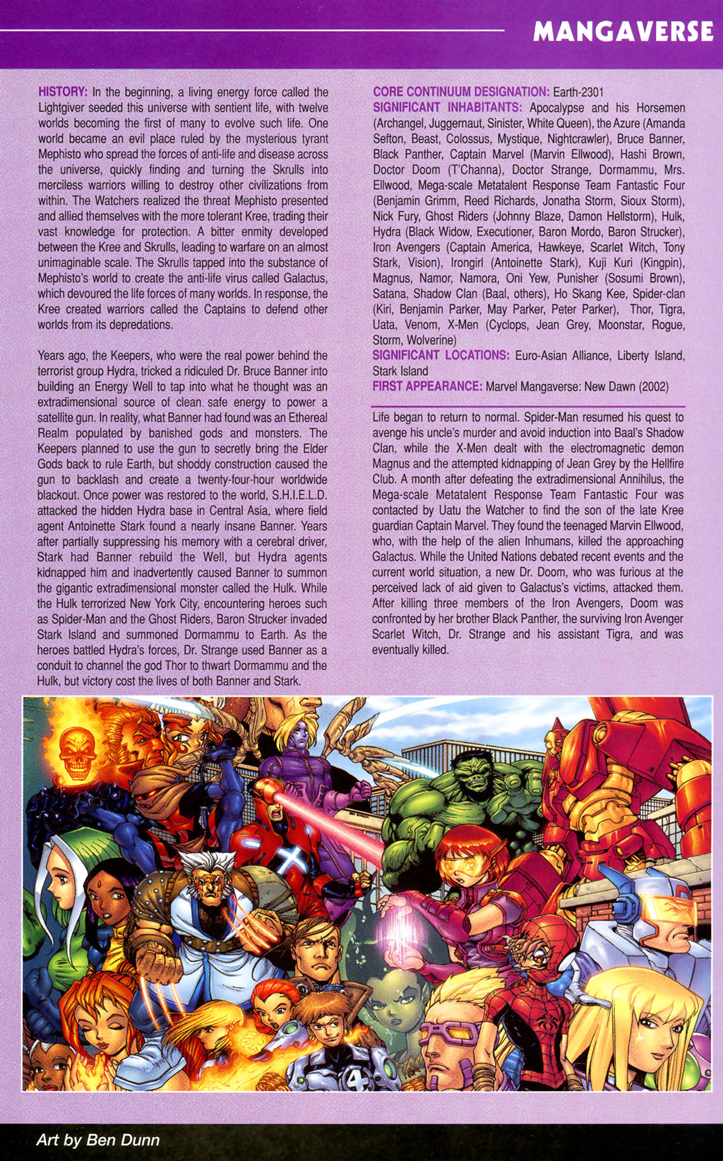 Official Handbook of the Marvel Universe: Alternate Universes 2005 Full #1 - English 25