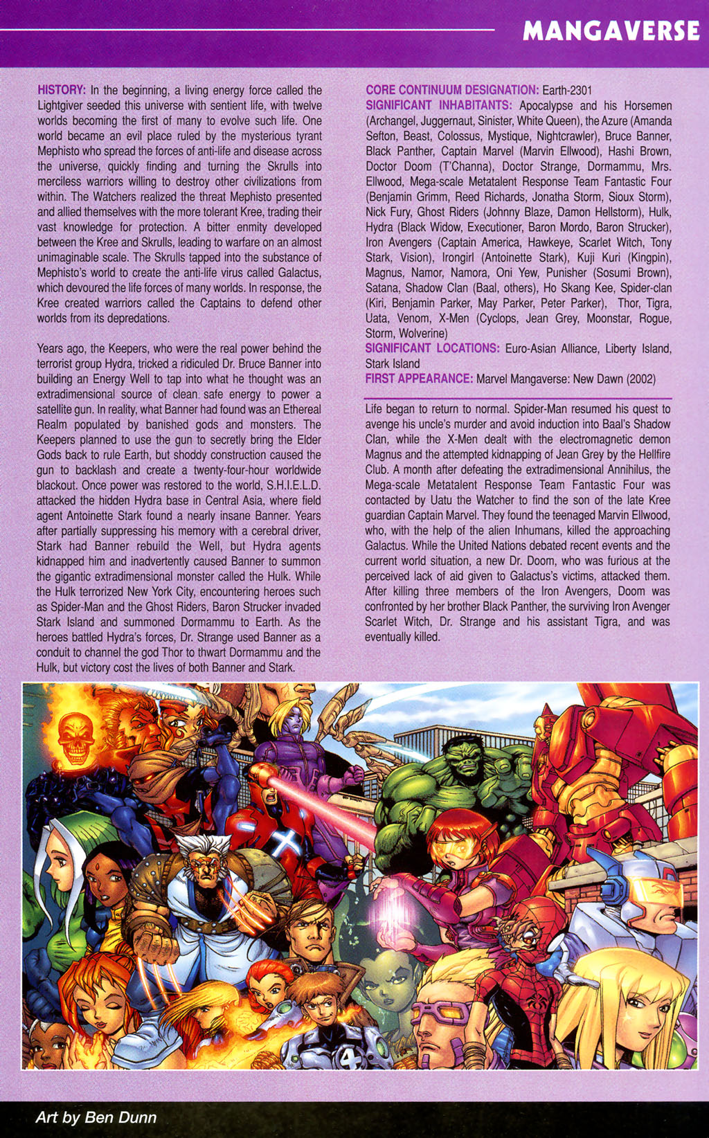 Read online Official Handbook of the Marvel Universe: Alternate Universes 2005 comic -  Issue # Full - 25