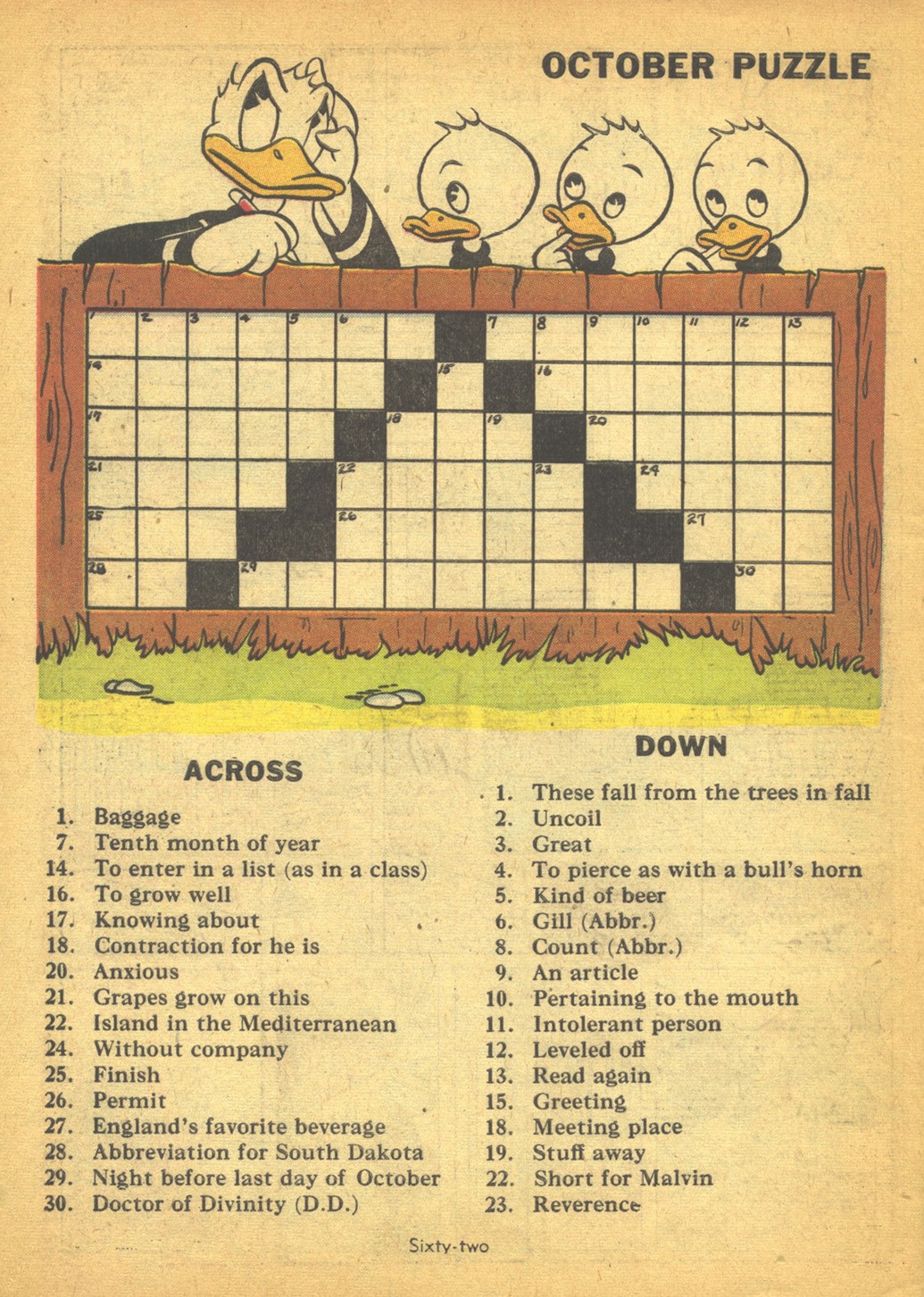 Read online Walt Disney's Comics and Stories comic -  Issue #37 - 64