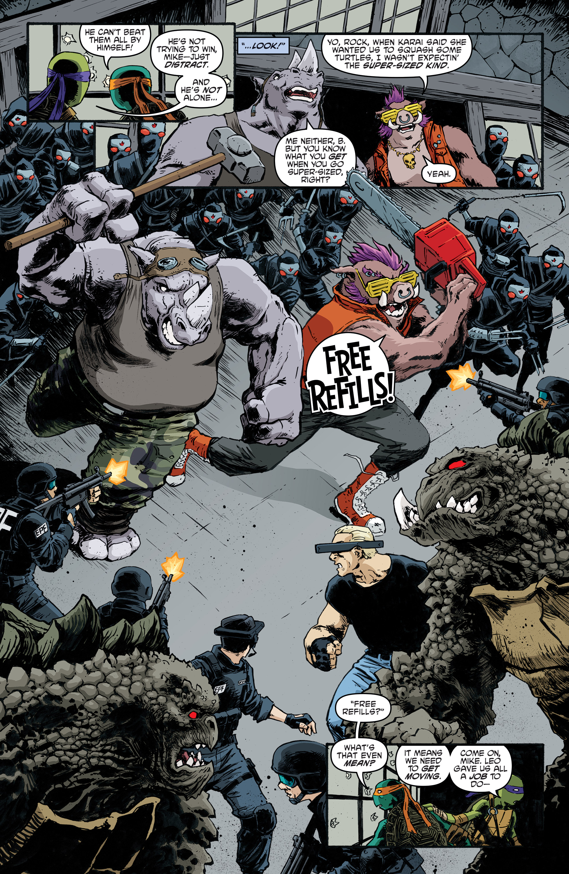 Read online Teenage Mutant Ninja Turtles (2011) comic -  Issue #99 - 31