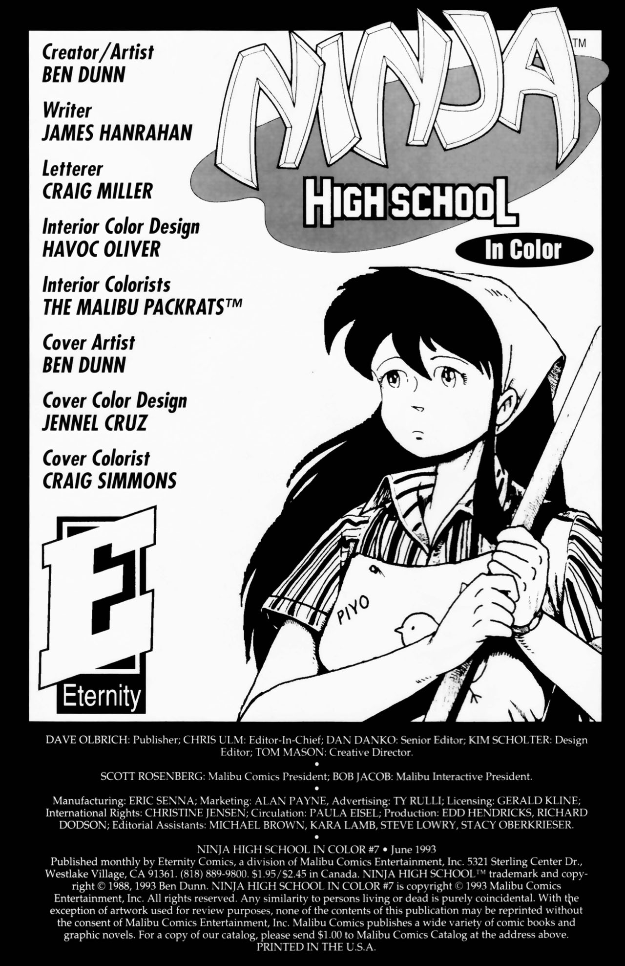 Read online Ninja High School In Color comic -  Issue #7 - 2