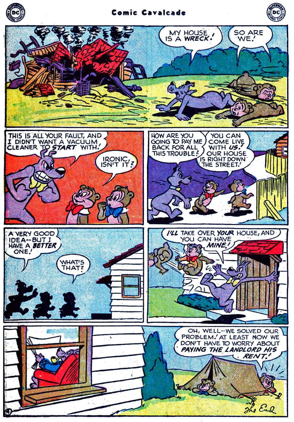 Read online Comic Cavalcade comic -  Issue #55 - 50