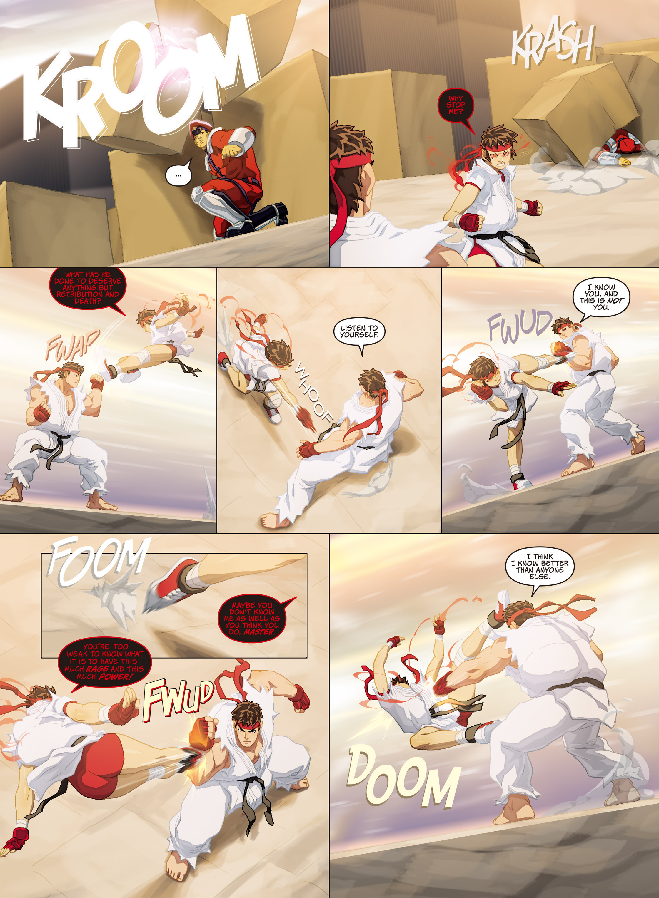 Read online Super Street Fighter comic -  Issue # Vol.2 - Hyper Fighting - 55