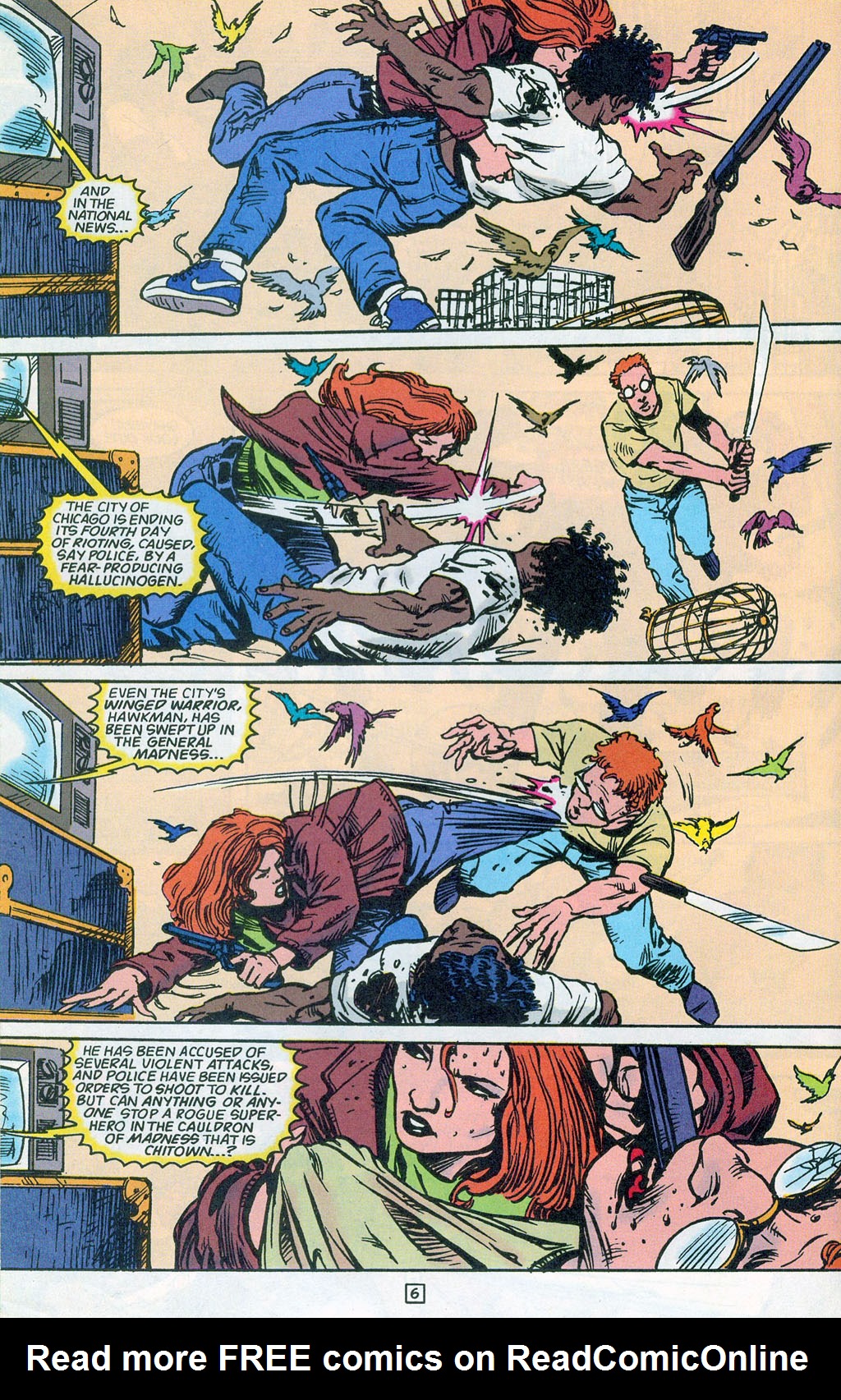 Read online Hawkman (1993) comic -  Issue #27 - 8