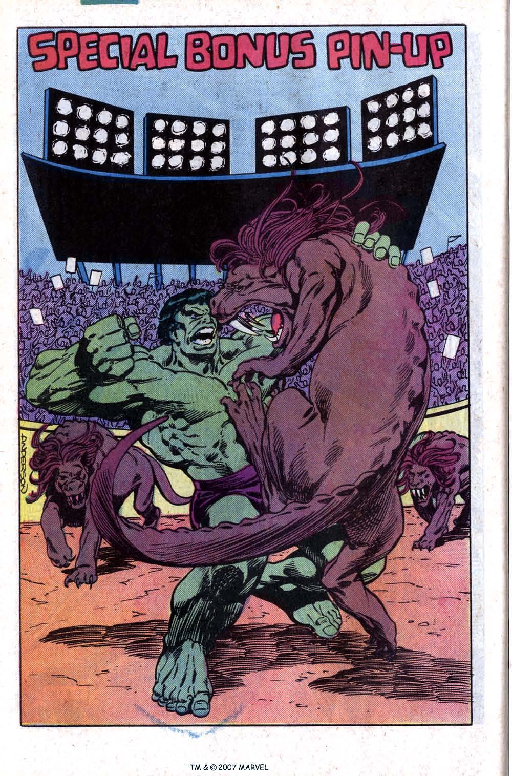 Read online The Incredible Hulk (1968) comic -  Issue # _Annual 1983 - 50