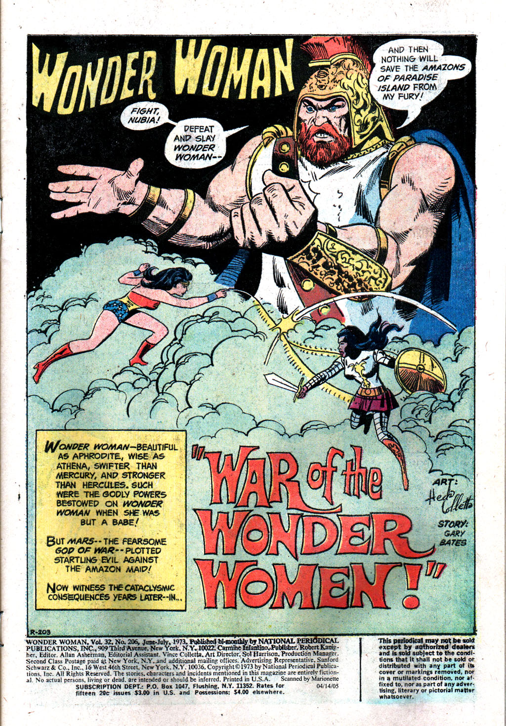 Read online Wonder Woman (1942) comic -  Issue #206 - 3