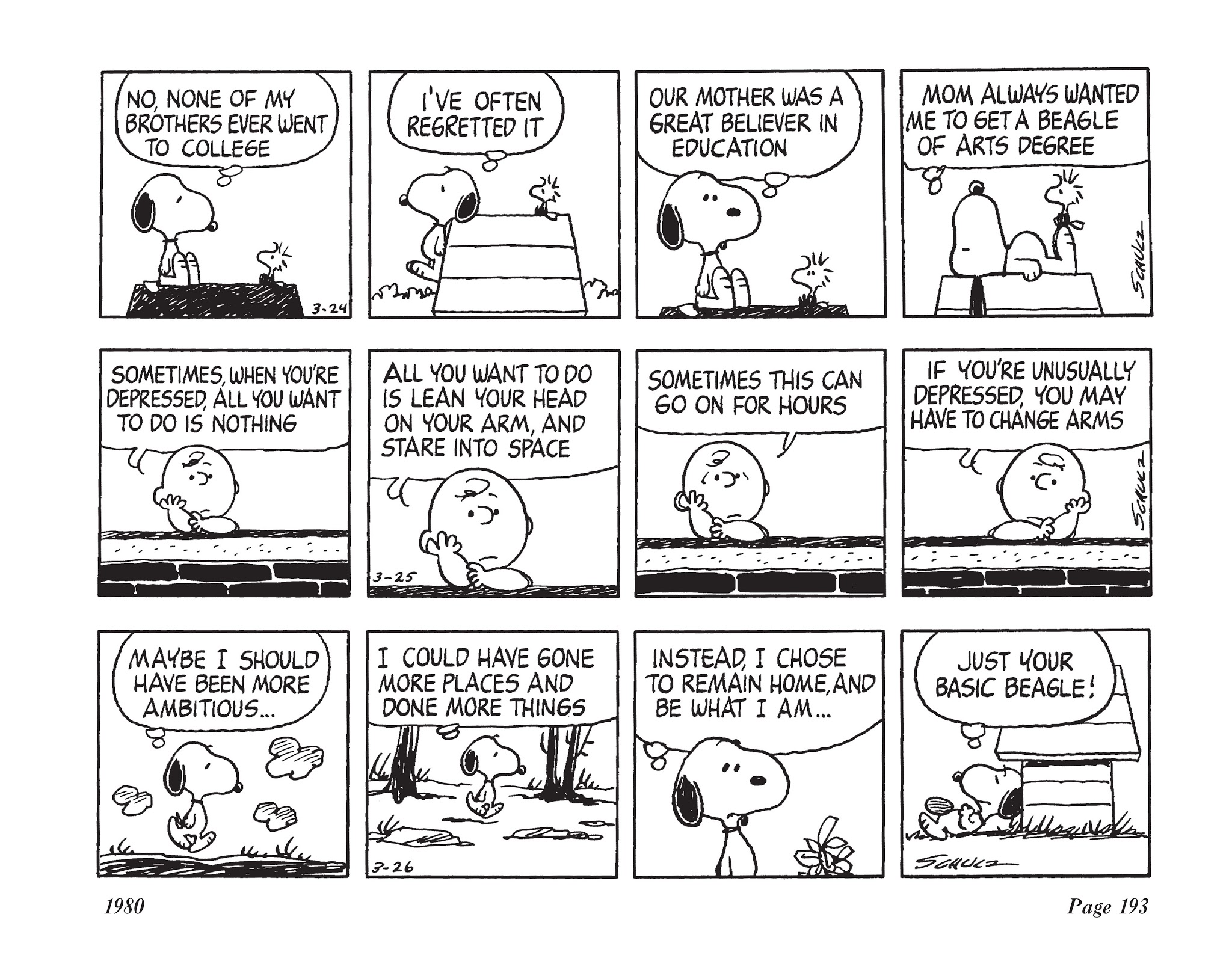 Read online The Complete Peanuts comic -  Issue # TPB 15 - 207