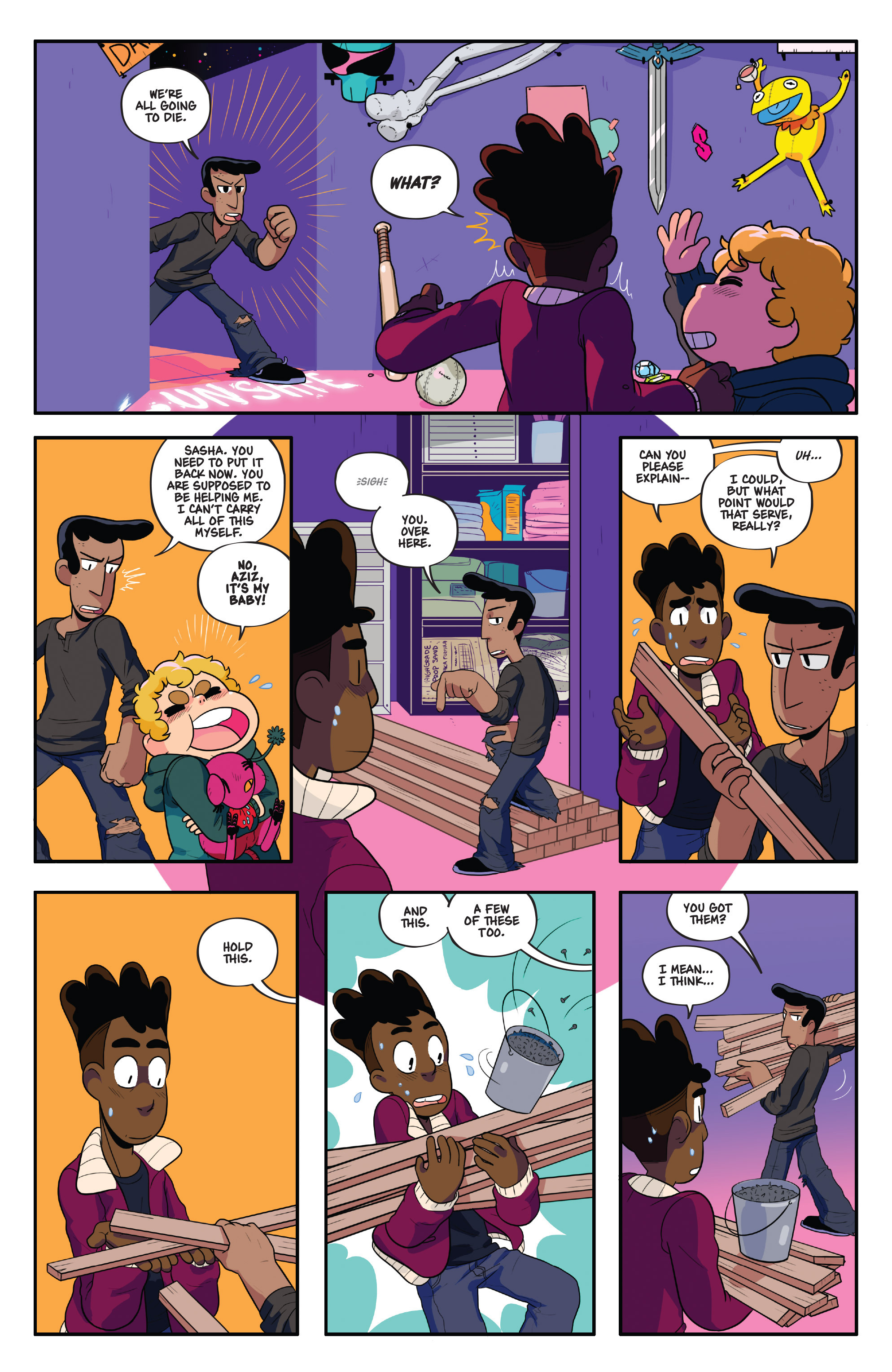Read online Lumberjanes/Gotham Academy comic -  Issue #1 - 28
