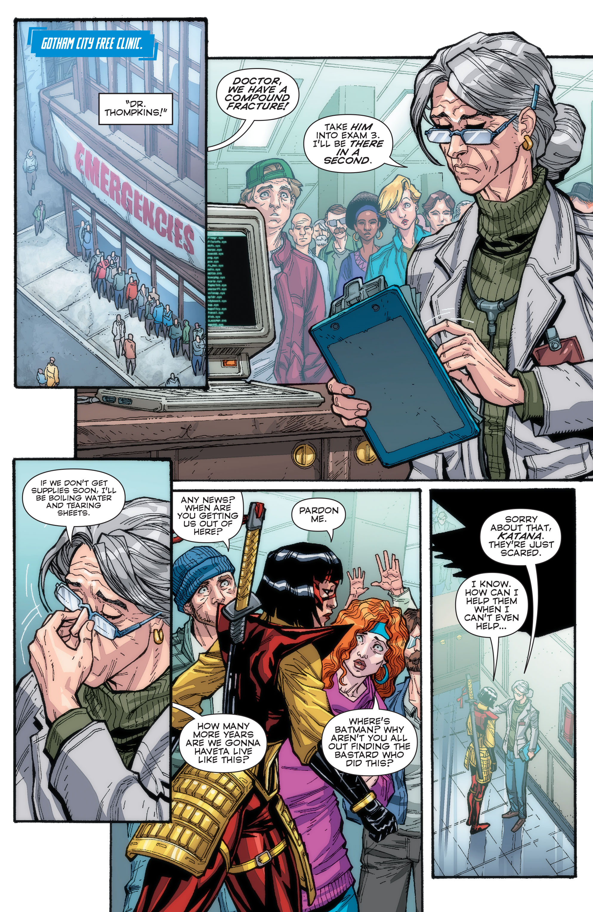 Read online Convergence Batman and the Outsiders comic -  Issue #1 - 8