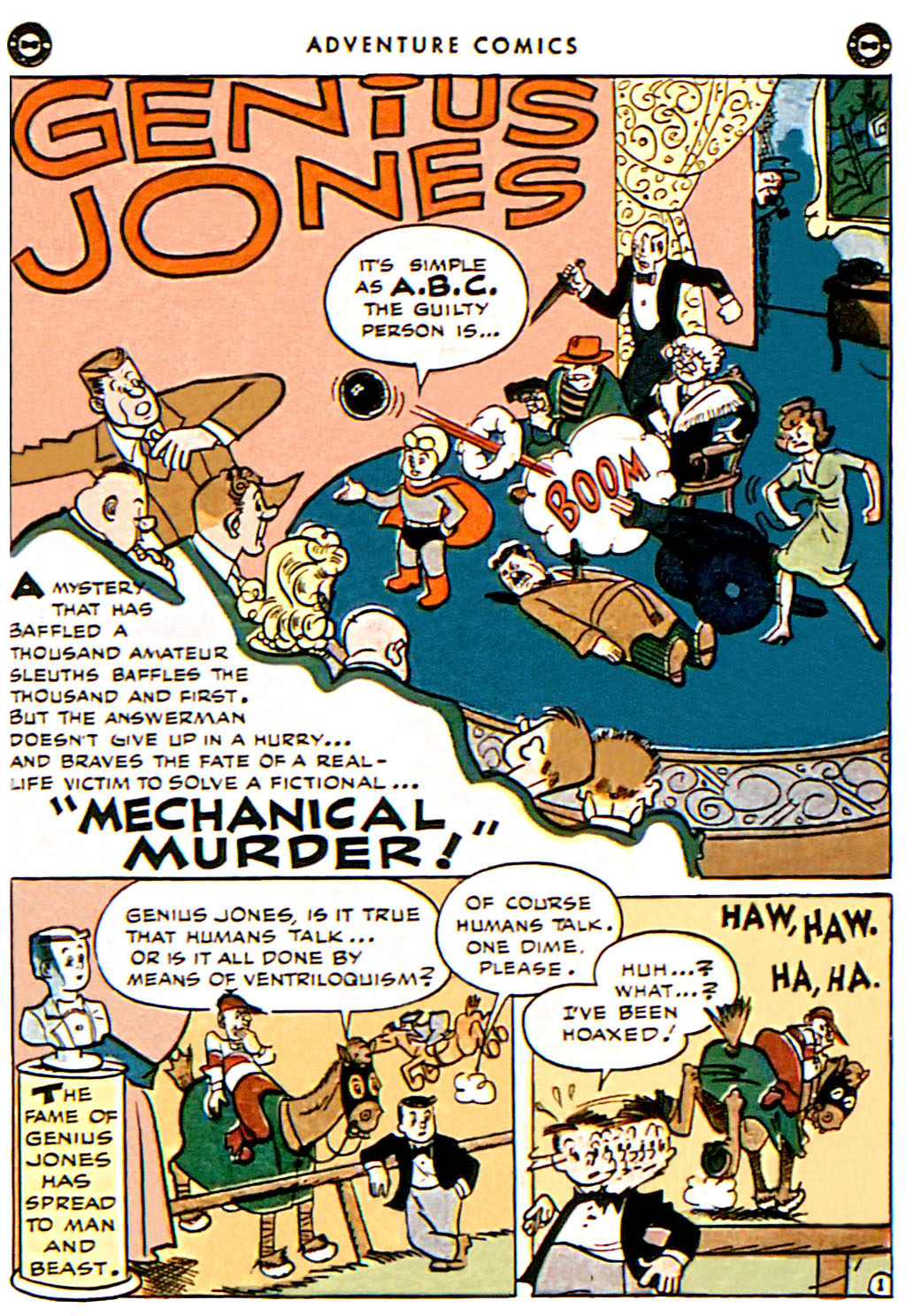 Read online Adventure Comics (1938) comic -  Issue #99 - 35