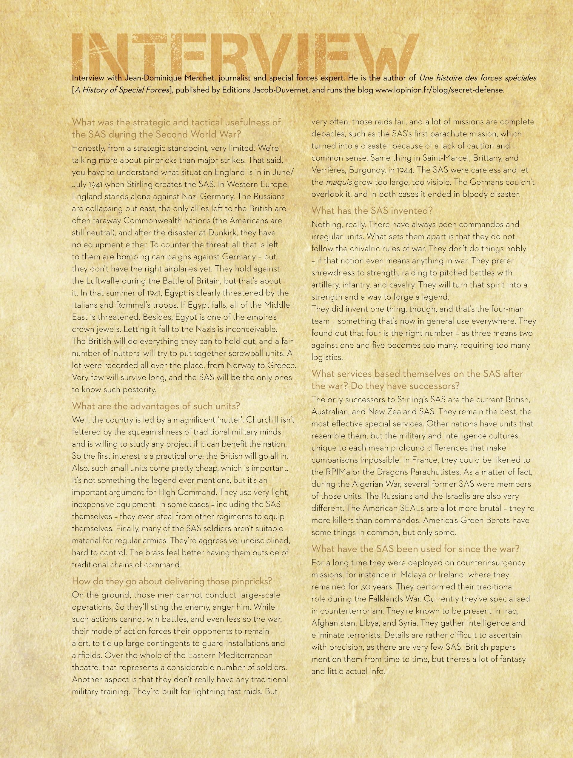 Read online The Regiment – The True Story of the SAS comic -  Issue #1 - 66