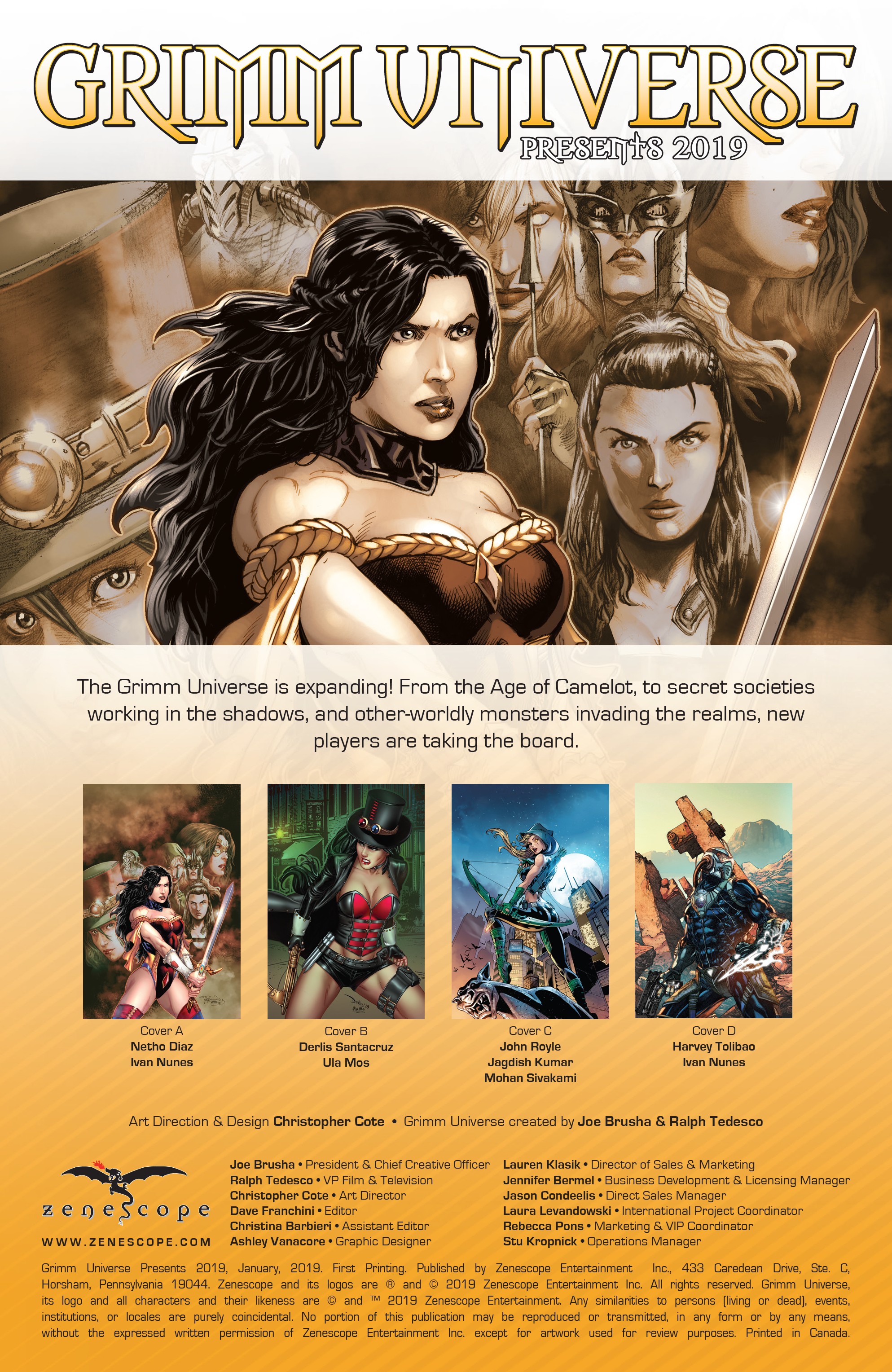 Read online Grimm Universe Presents 2019 comic -  Issue # Full - 2