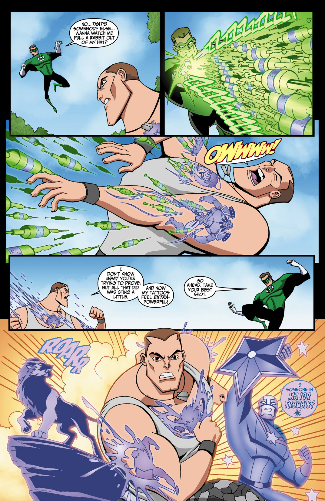Read online Green Lantern: The Animated Series comic -  Issue #4 - 17