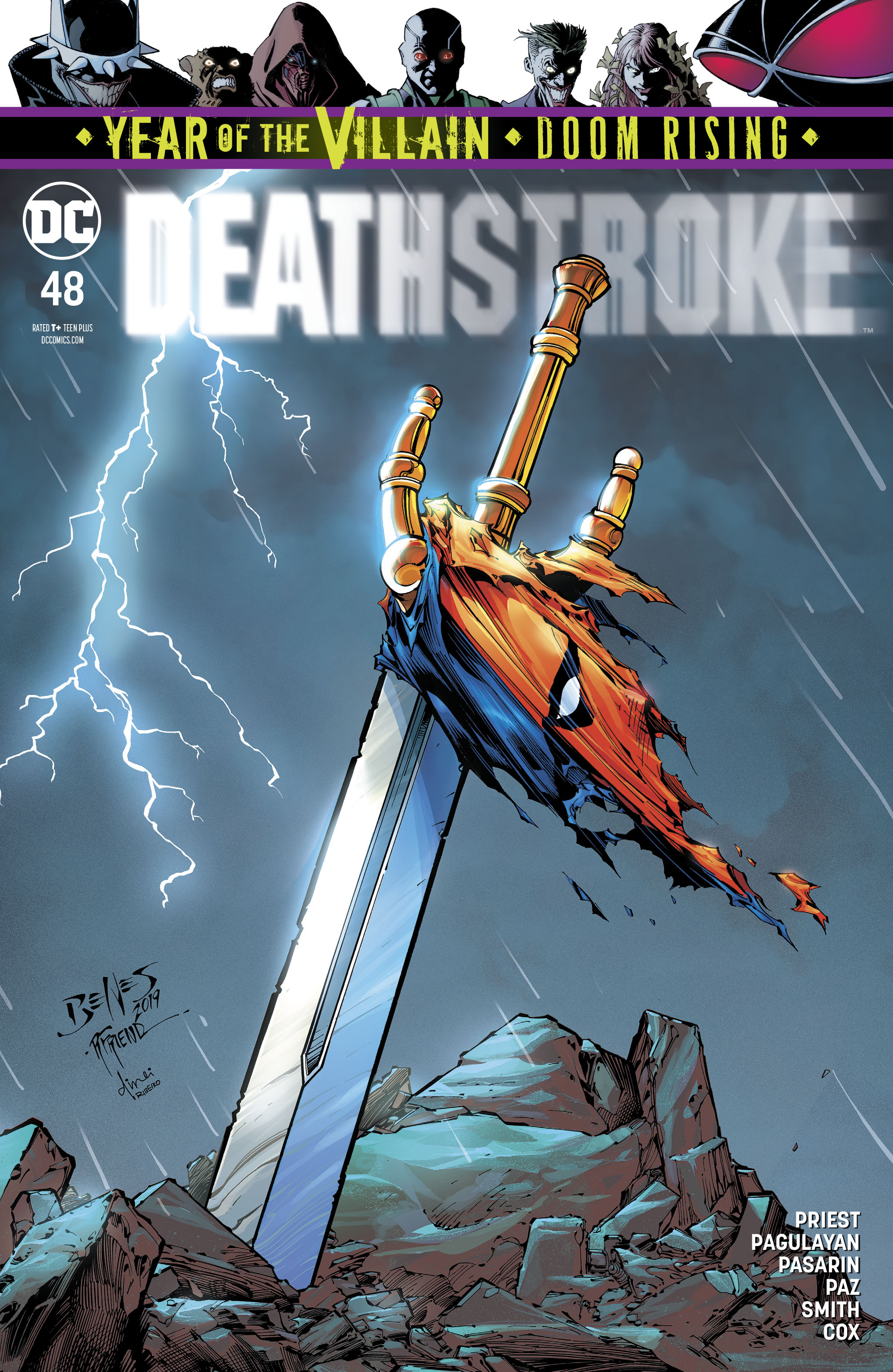 Read online Deathstroke (2016) comic -  Issue #48 - 1