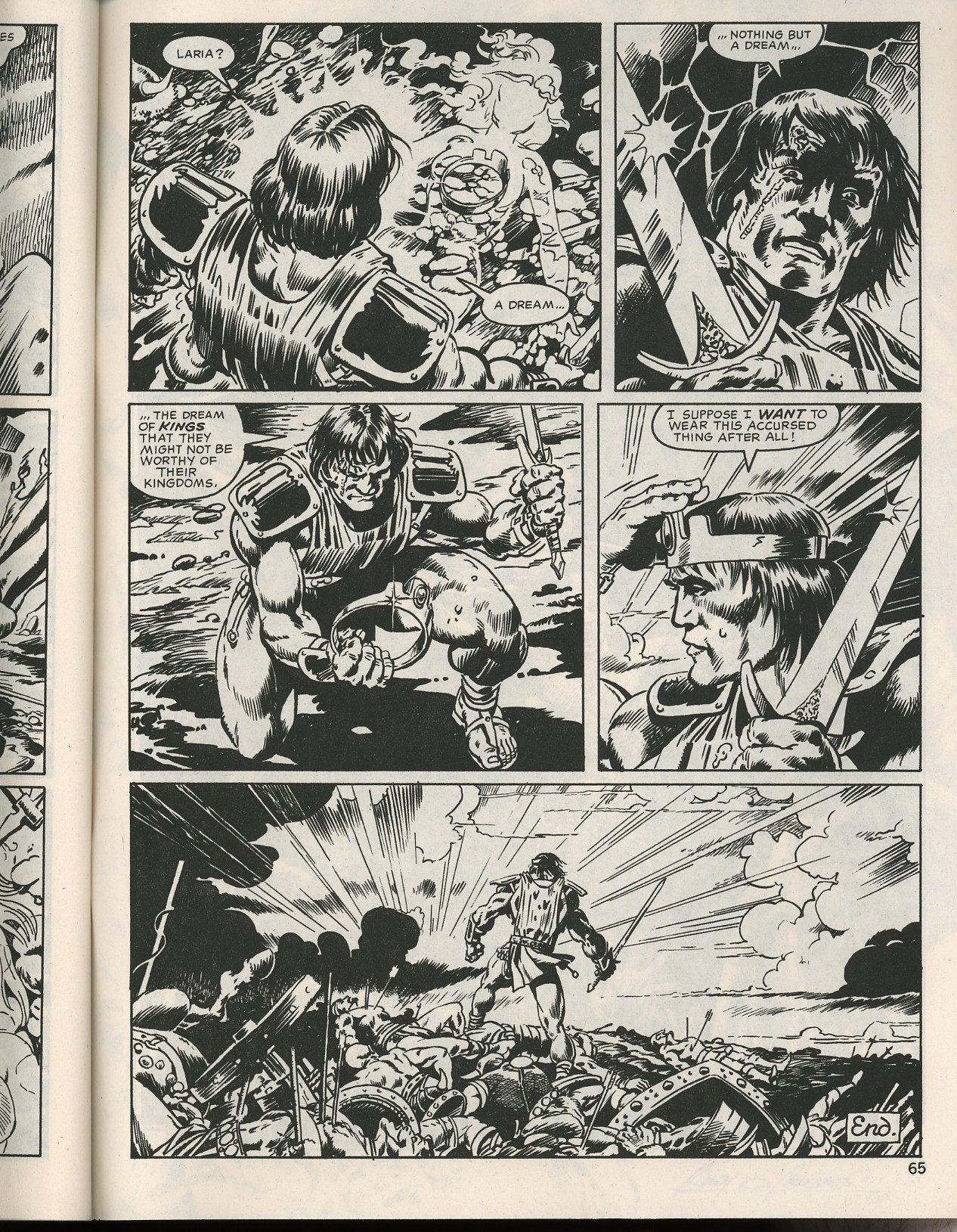 Read online The Savage Sword Of Conan comic -  Issue #126 - 65