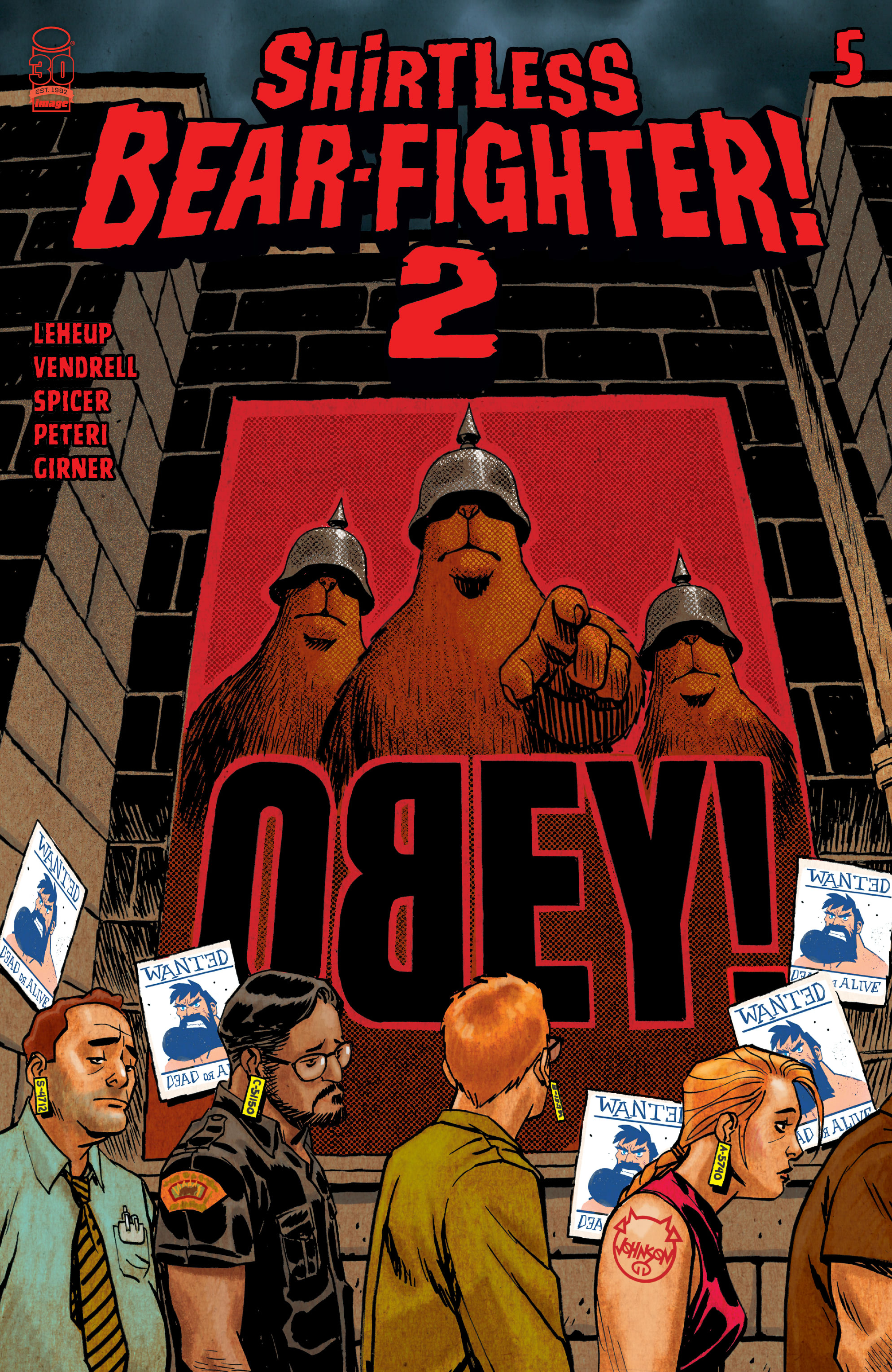Read online Shirtless Bear-Fighter! 2 comic -  Issue #5 - 1
