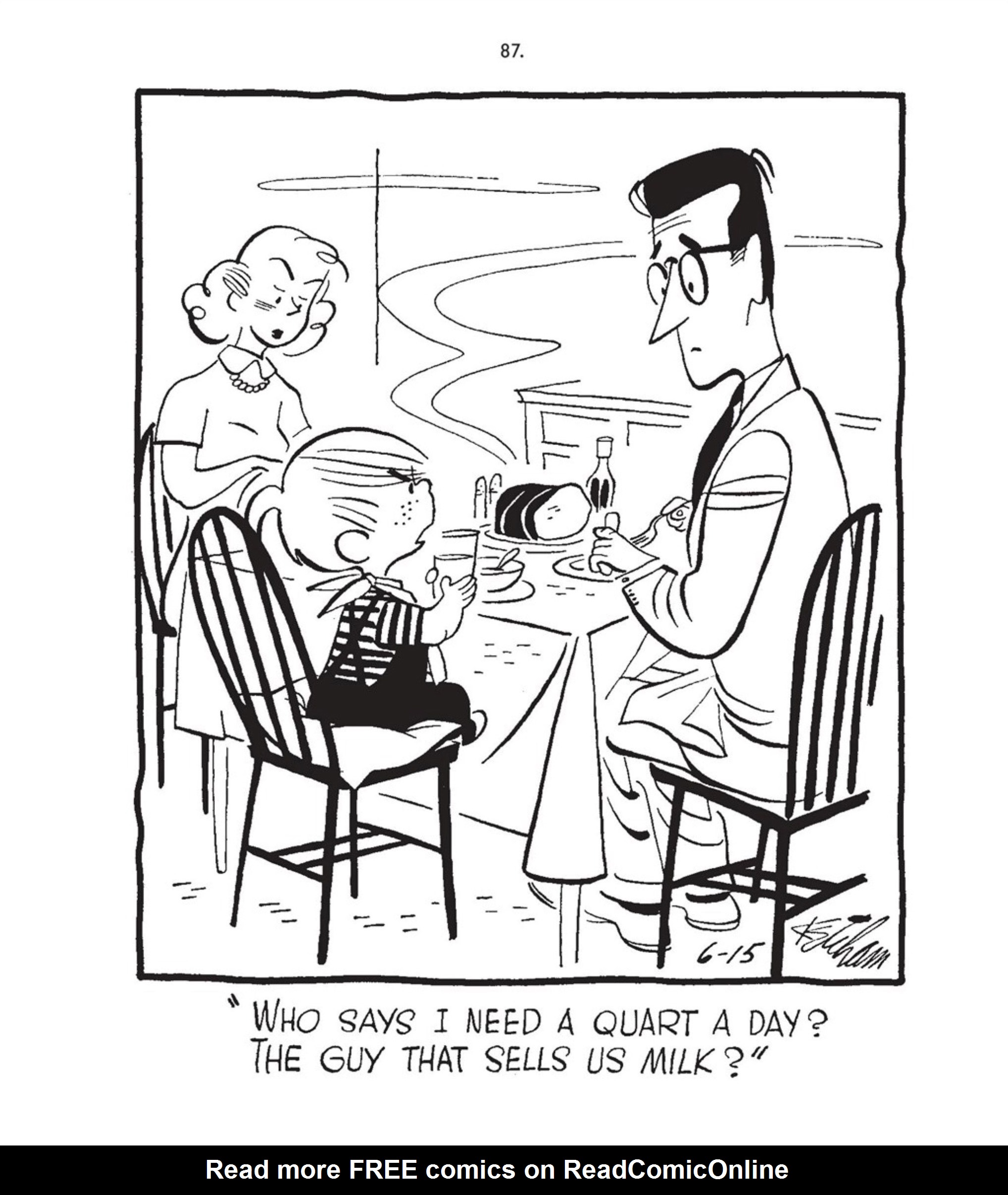 Read online Hank Ketcham's Complete Dennis the Menace comic -  Issue # TPB 1 (Part 2) - 13