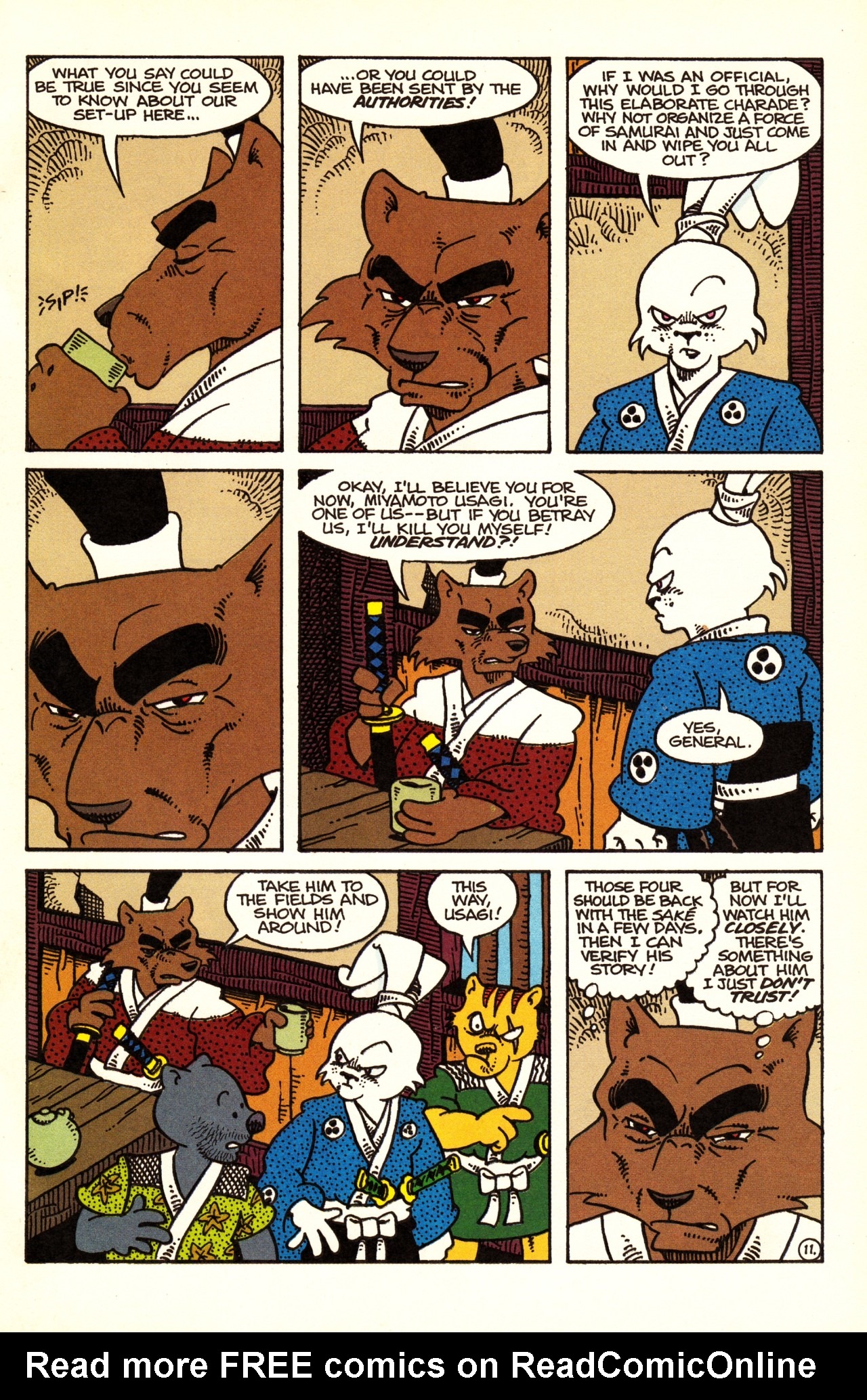 Usagi Yojimbo (1993) Issue #9 #9 - English 13