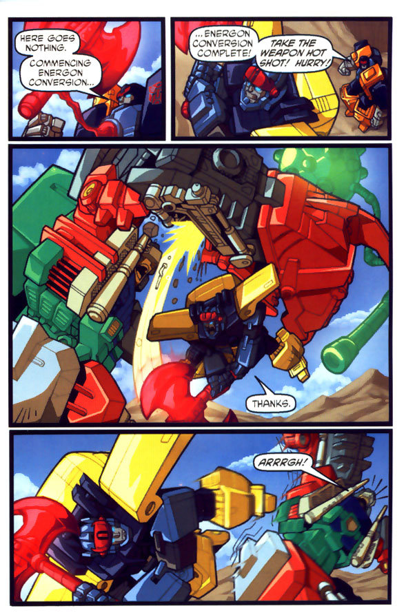 Read online Transformers Energon comic -  Issue #1 - 8