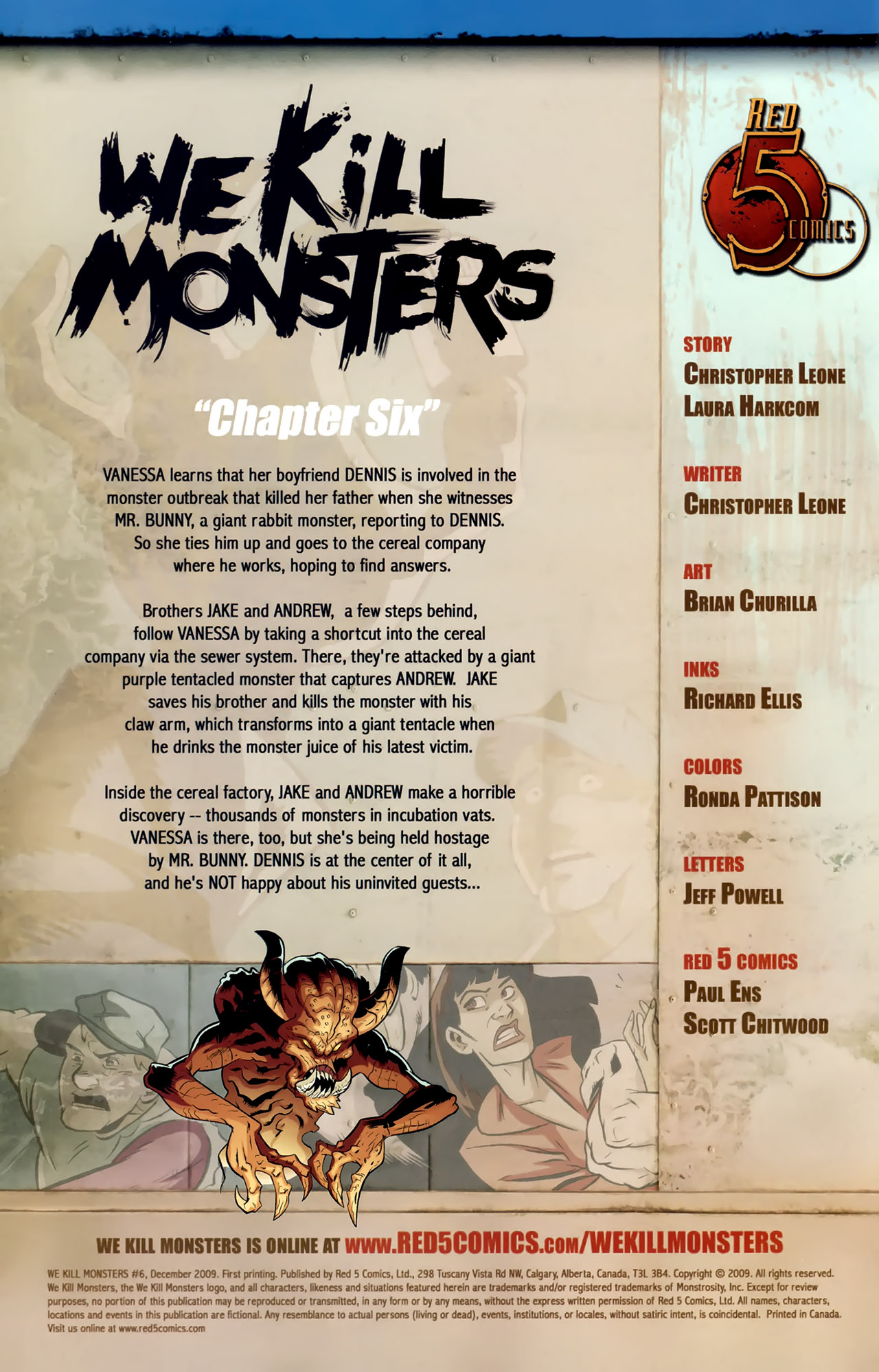 Read online We Kill Monsters comic -  Issue #6 - 2