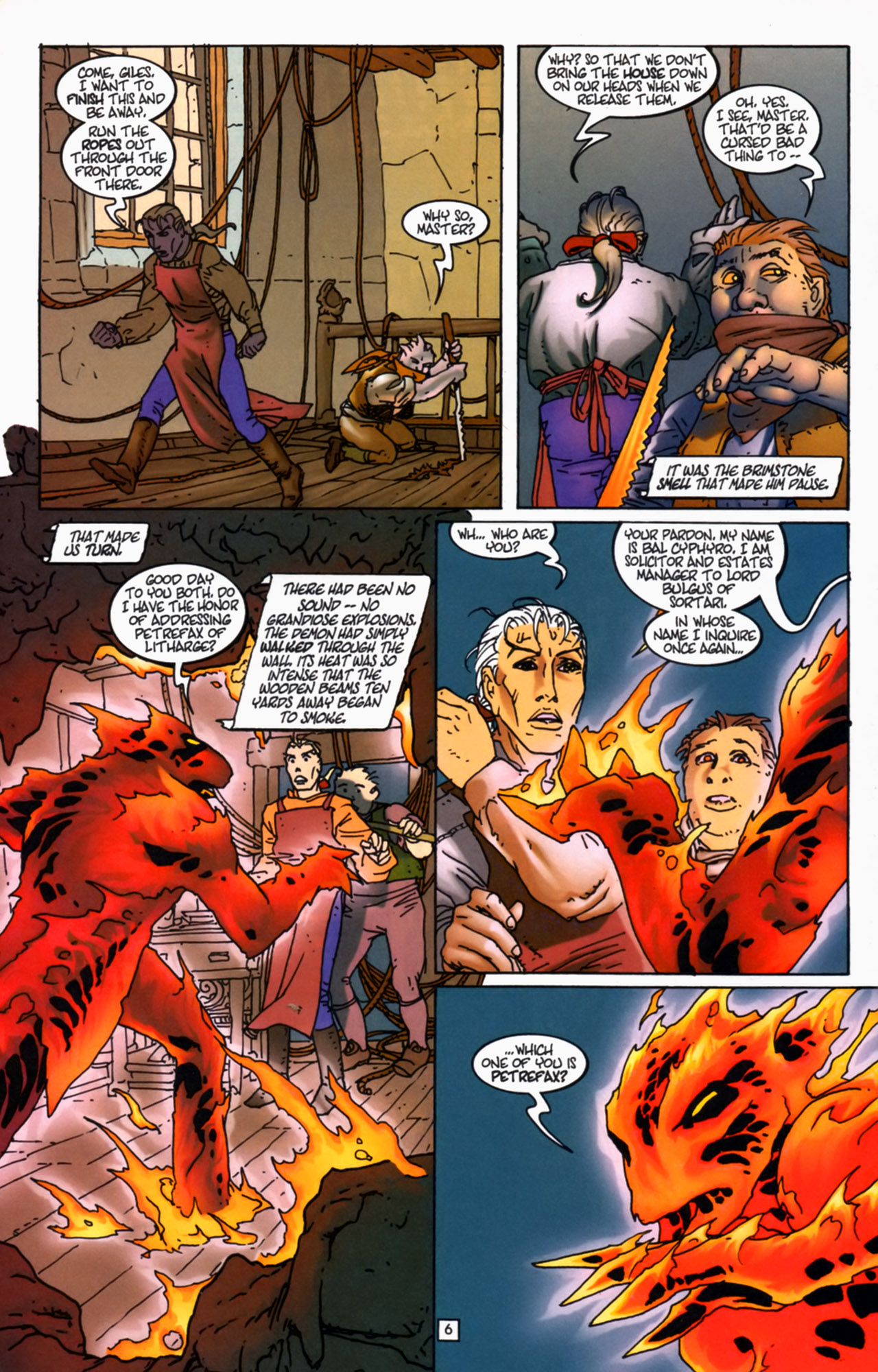 Read online Sandman Presents: Petrefax comic -  Issue #4 - 9