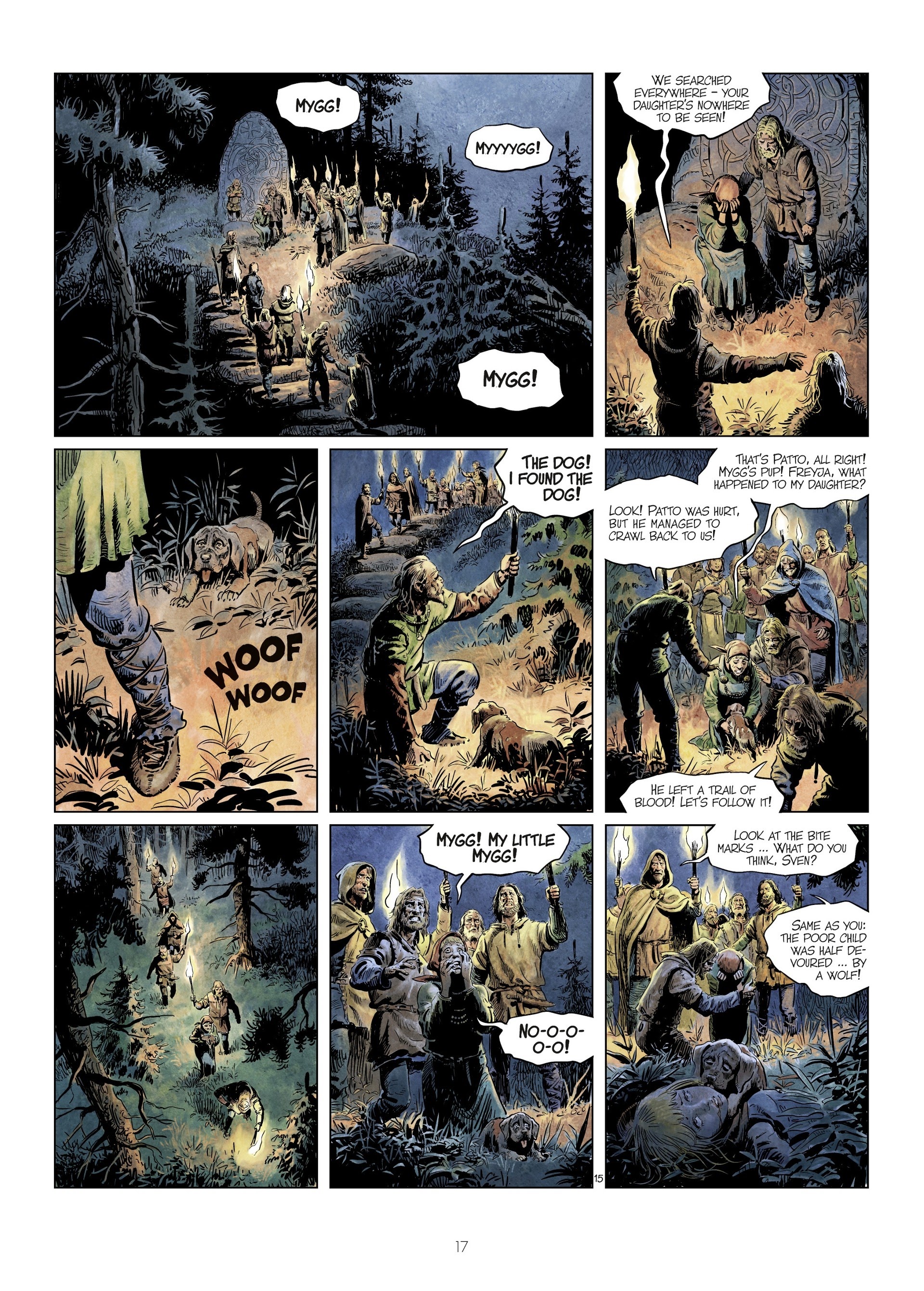 Read online The World of Thorgal: Wolfcub comic -  Issue #4 - 19
